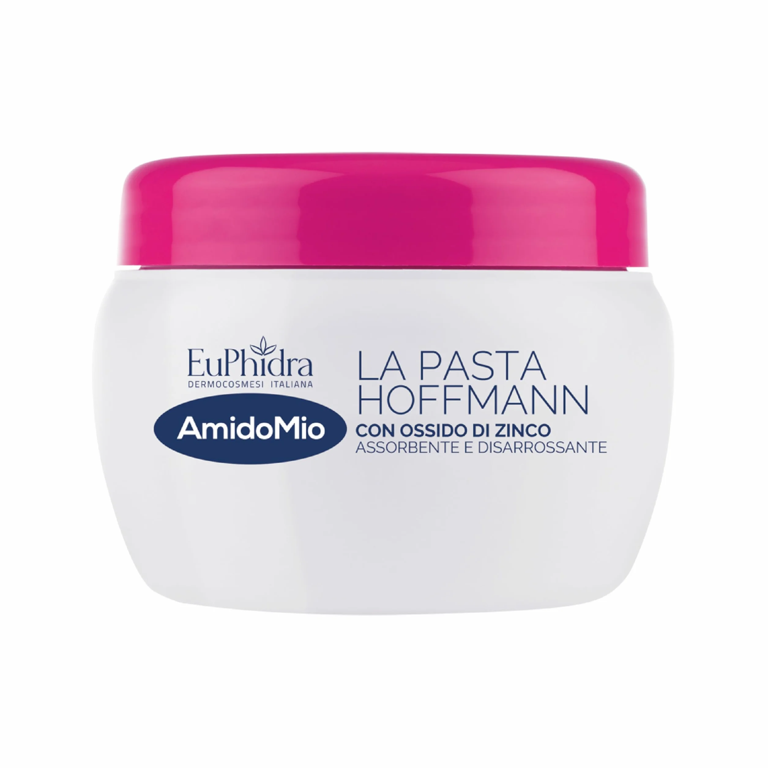 Euphidra AmidoMio Pasta di Hoffmann 300g Azione Lenitiva Protettiva Olio di Oliva Ossido di Zinco Pelle Delicata Bambino