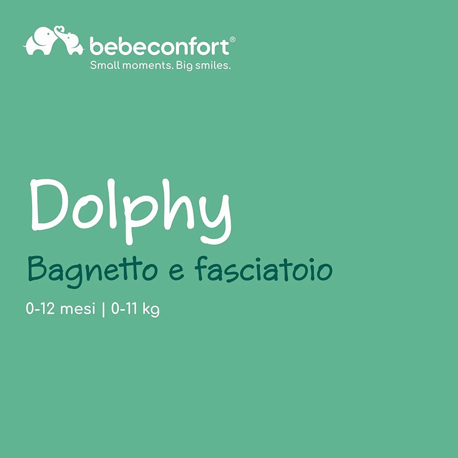 Bebeconfort Dolphy Fasciatoio 2 in 1 con Vaschetta Bagnetto, 0-12 Mesi (max 11kg), Ruote, Cassettiera, Grey Mist