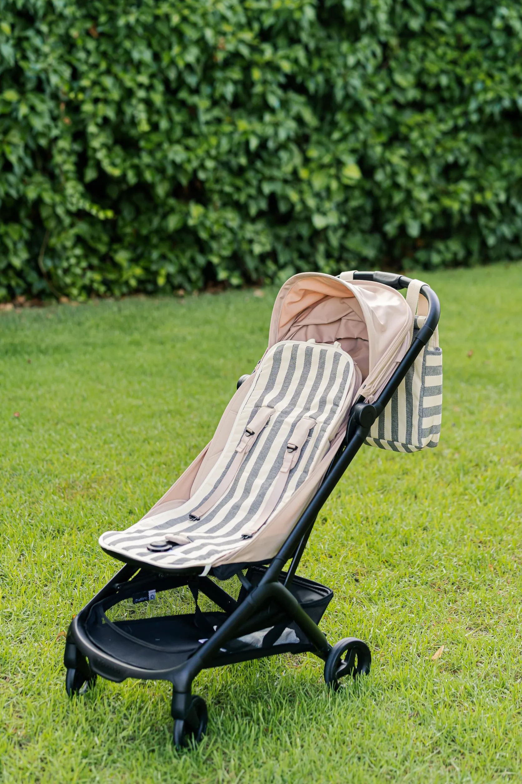 Materassino universale 100% cotone traspirante per passeggini Made in Spagna Blu