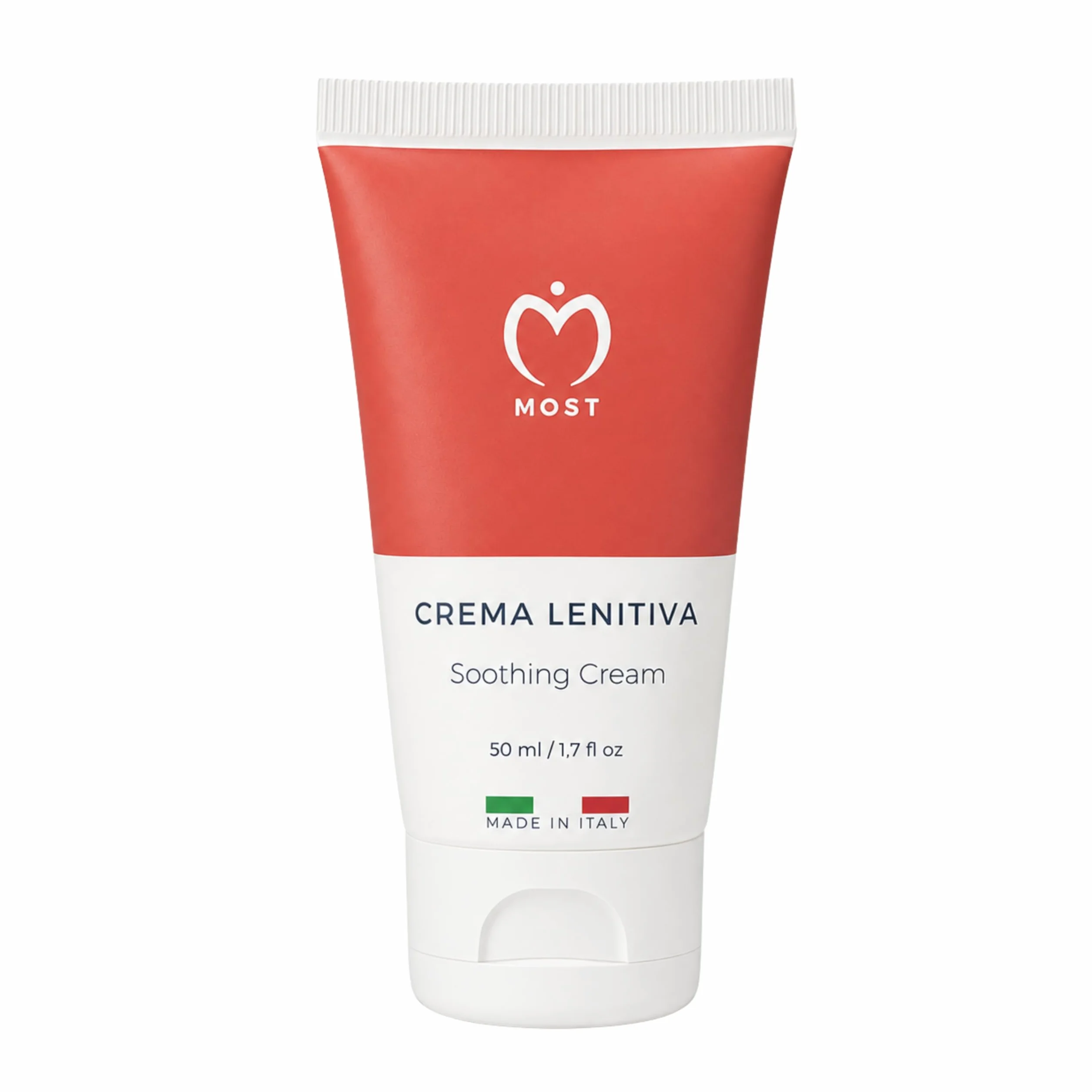 MOST Crema Lenitiva Viso e Corpo 50ml Ossido di Zinco per Pelle Sensibile e Atopica