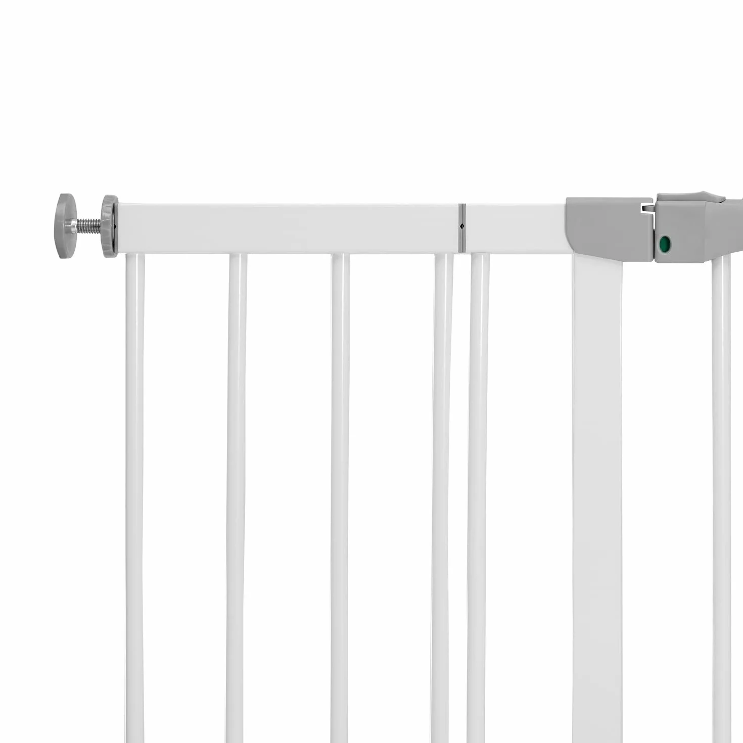 hauck Estensione Cancelletto per Bambini 21cm Open N Stop - Altezza 77cm Metallo Bianco
