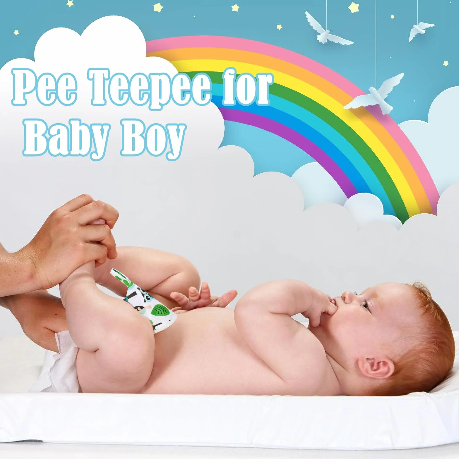 Pee Teepee 12 pannolini bambini assorbenti per cambio pannolini asciutto