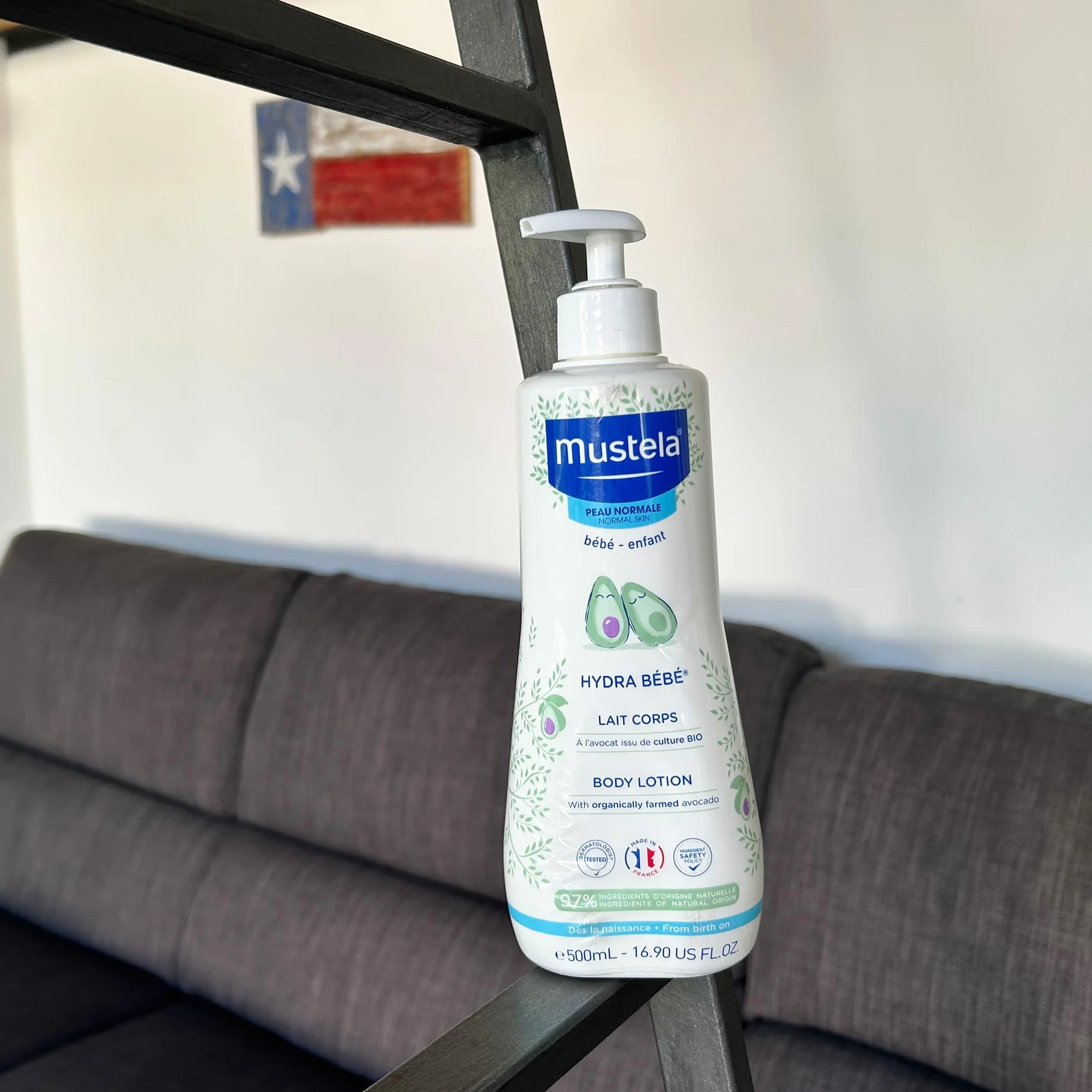 Mustela Hydra Bebè Latte Idratante per il Corpo Pelle Normale 500ml