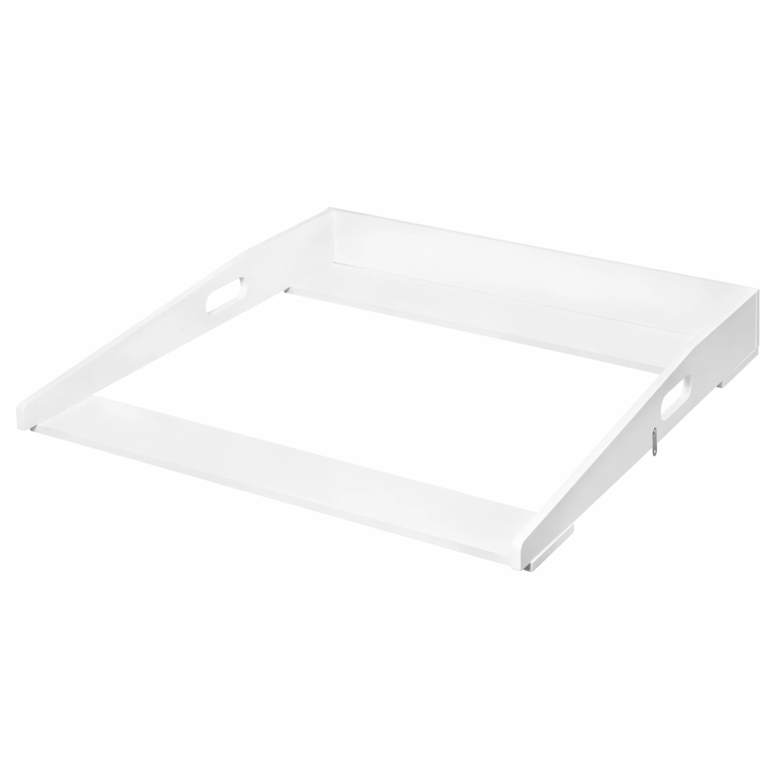 WOLTU Fasciatoio per Cassettiera in MDF 70x75x10 cm Bianco