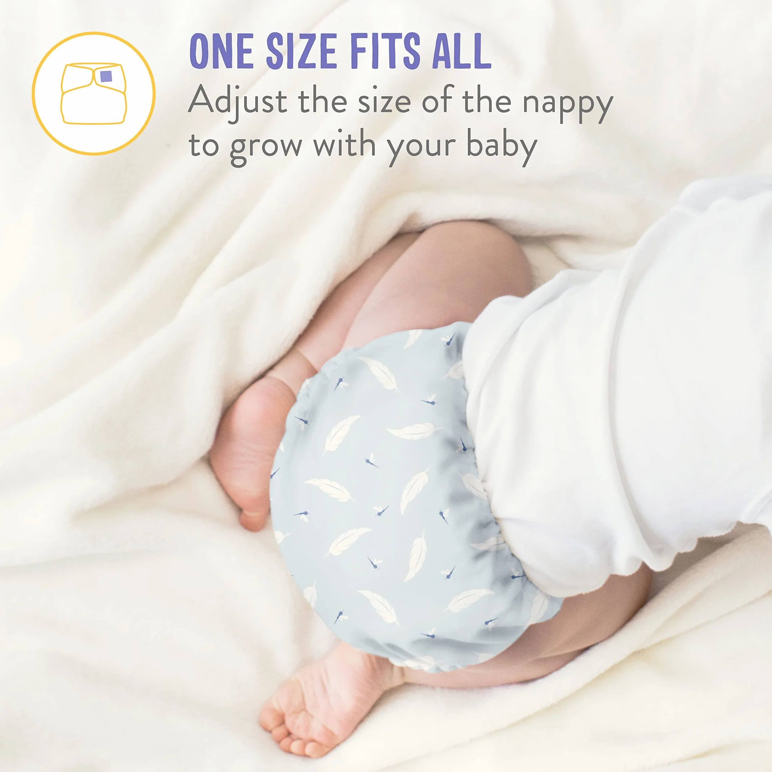 Bambino Mio Miosolo Supreme Tutto-In-Uno Pannolino Super Assorbente Ecologico
