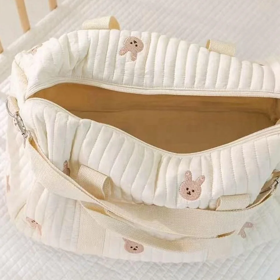 Borsa per Pannolini con Tracolla per Passeggino, Portatile, da Viaggio