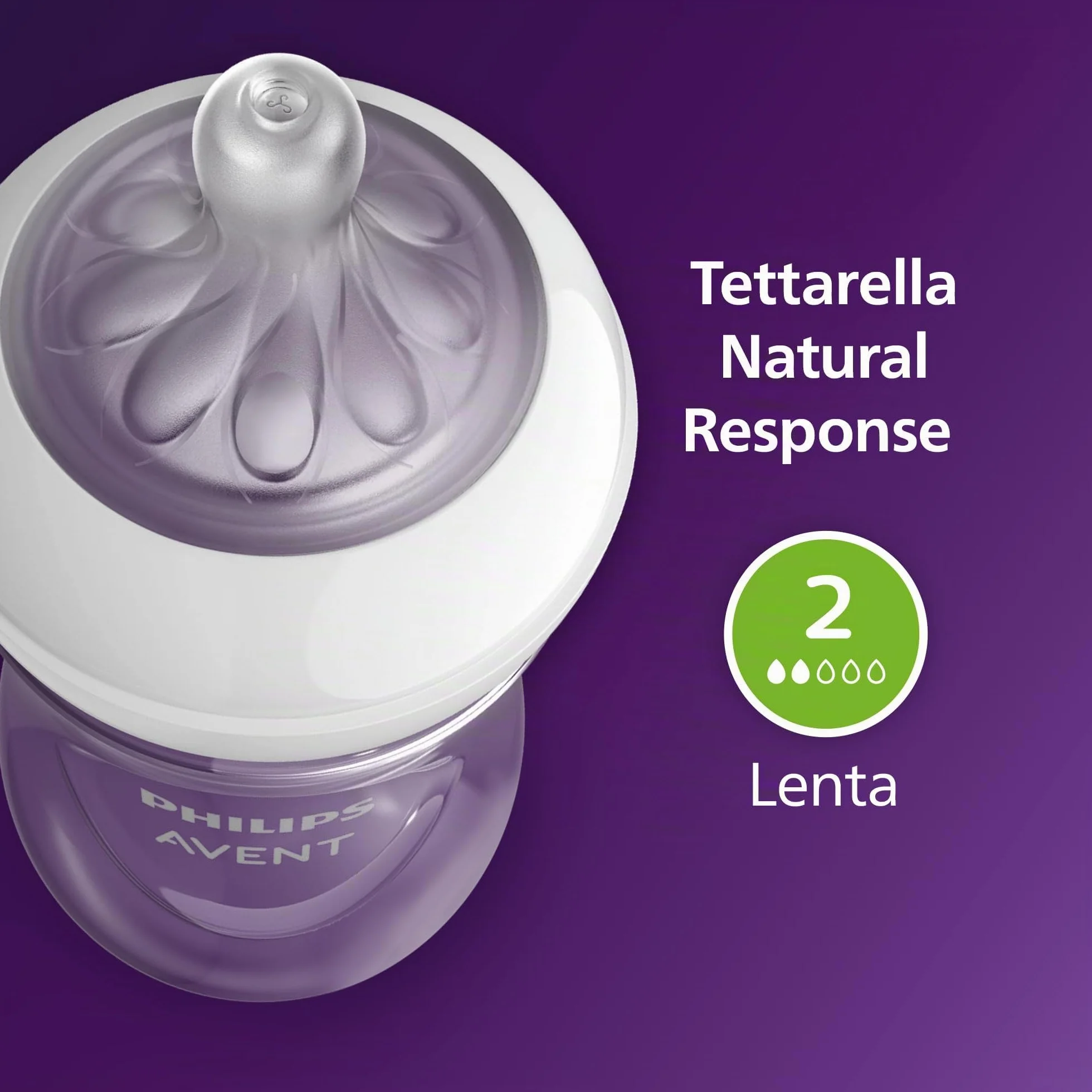 Philips Avent Biberon Natural Response 125 ml Airfree bez BPA SCY670/01