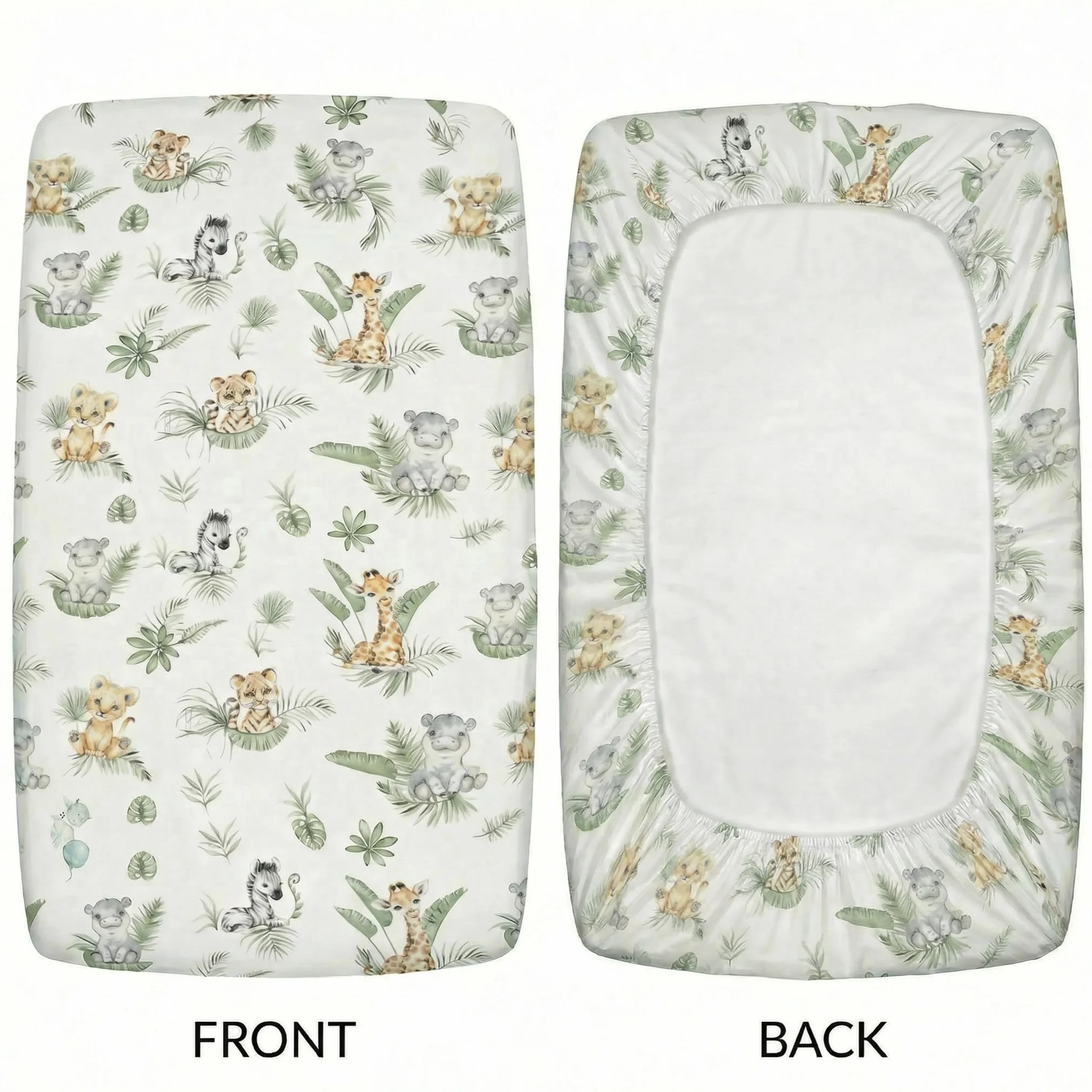 Baby Safe Coprimaterasso Lettino 60x120 100% Cotone Oeko-Tex Made in Europe