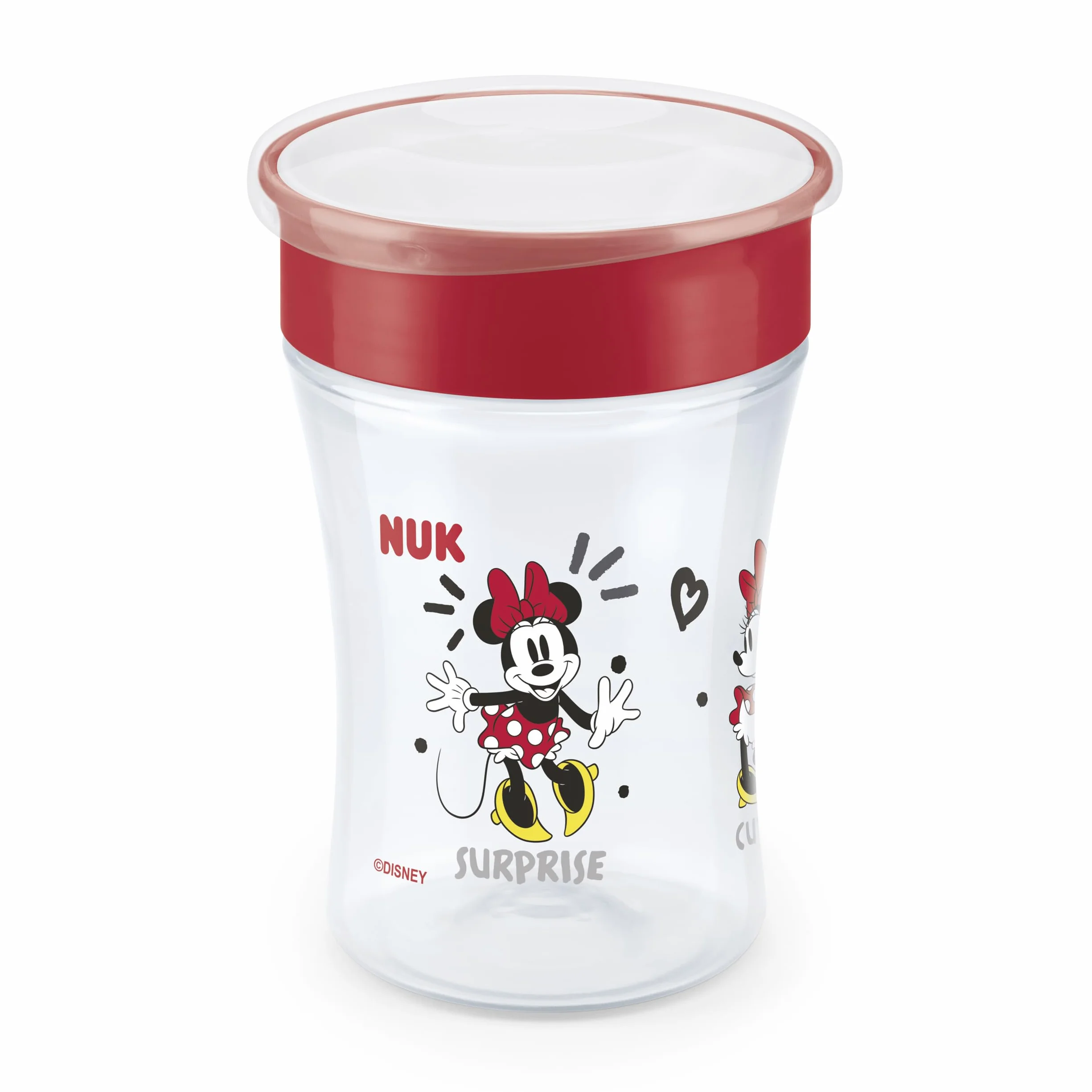 NUK Magic Cup bicchiere antigoccia Disney Minnie 230 ml 360° anti-rovesciamento 8+ mesi