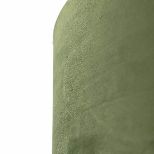 QAZQA cilinder velours - Paralume Classico - luce - Ø 500 mm - Verde -
