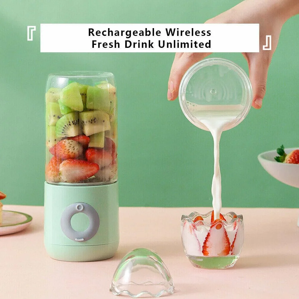 Frullatore portatile USB 500 ml 6 Bs Des verde