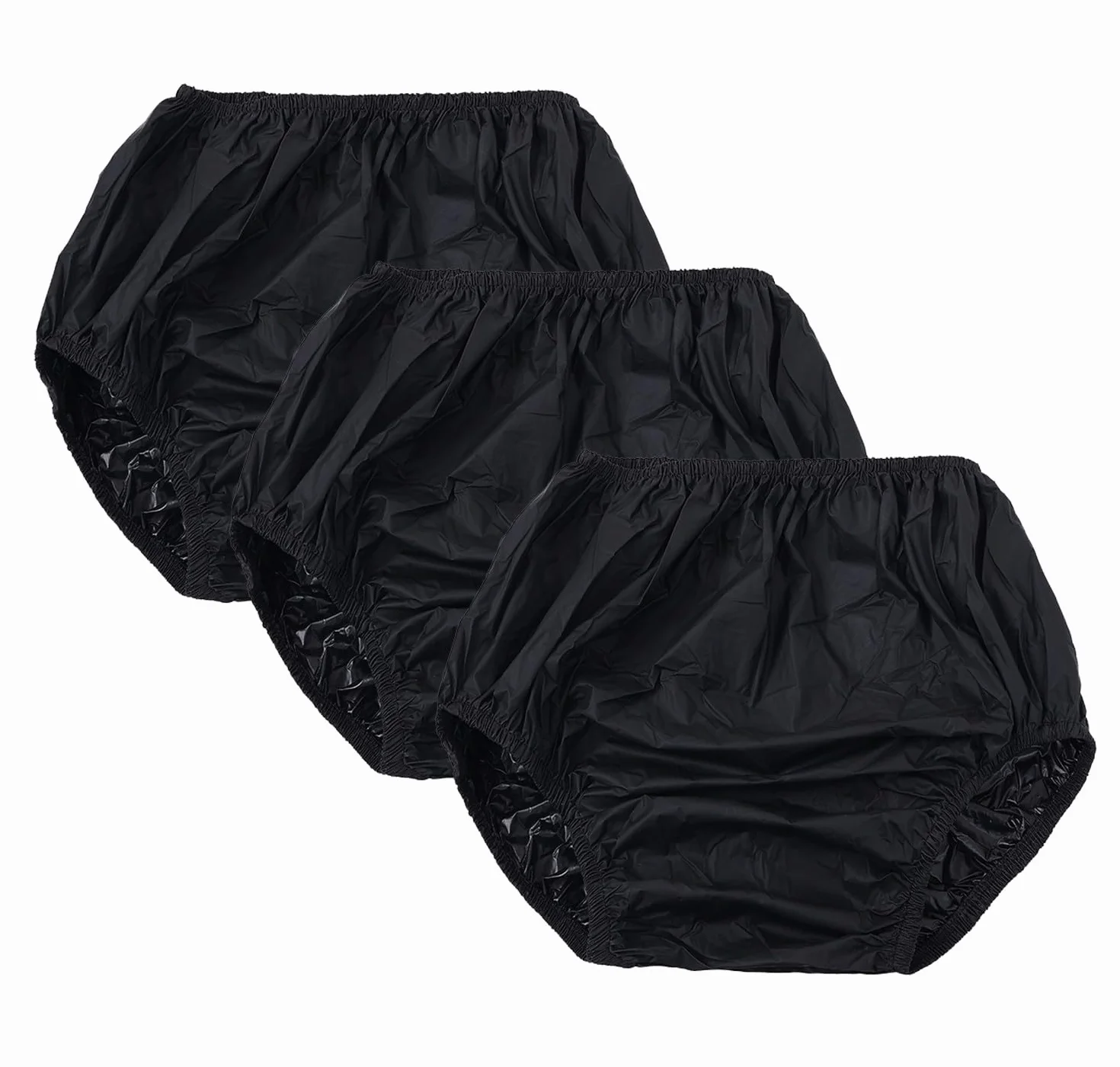 Mutande Lavabili Impermeabili Incontinenza Pannoloni Anziani Confezione 3 Pezzi Waist 60cm