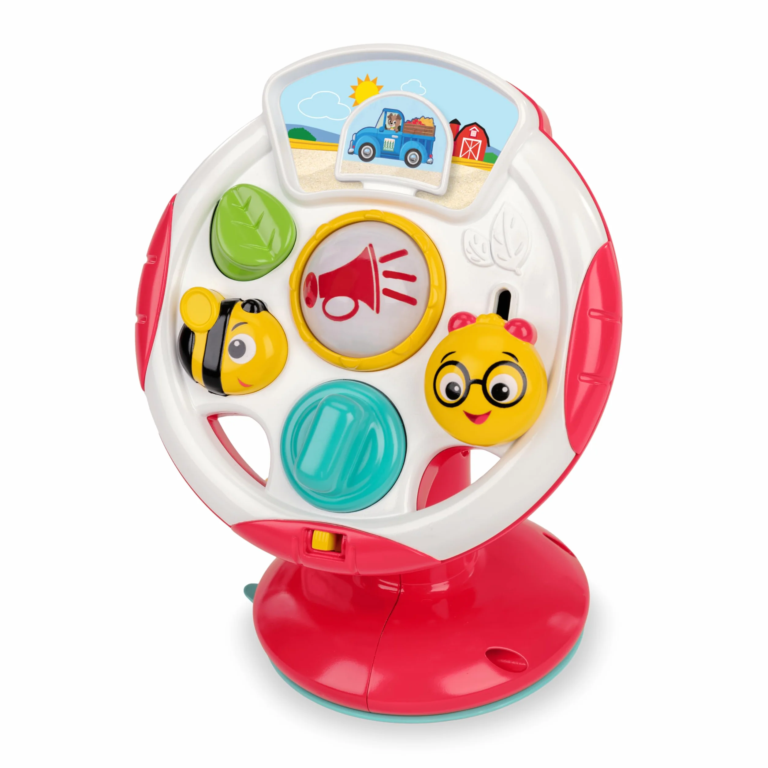 Baby Einstein Farm Explorers Seggiolino Rialzo 2-in-1 Gioco Volante Musicale 6-36 Mesi
