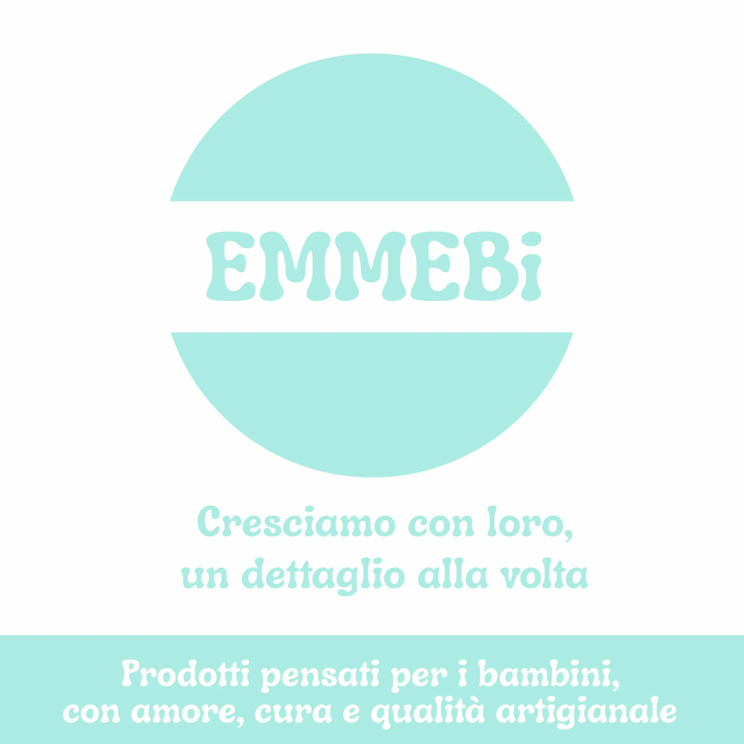 Bavaglini asilo elastico spugna cotone bambini prodotti in Italia