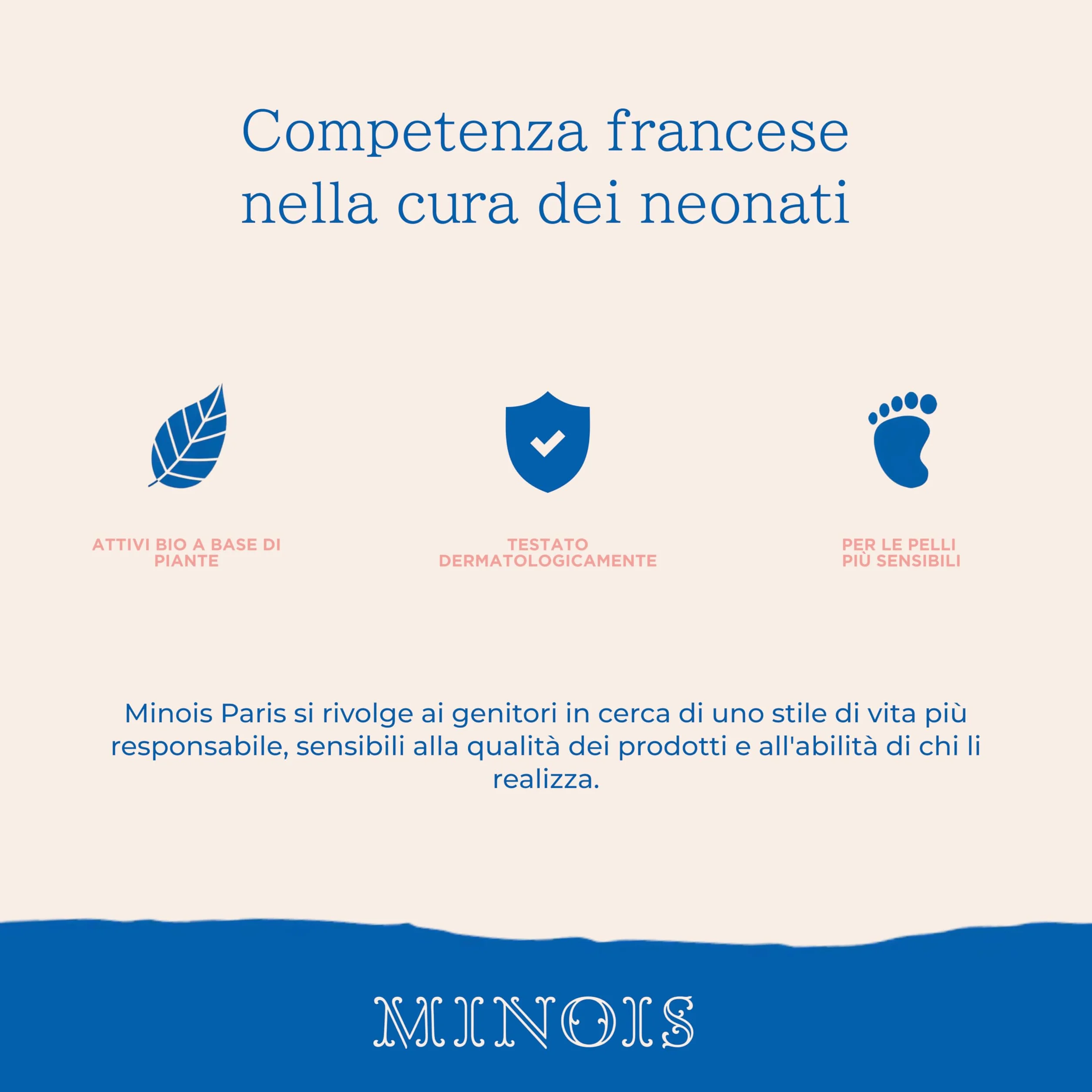 MINOIS PARIS Detersivo Naturale per Bebè 22 Lavaggi Made in France