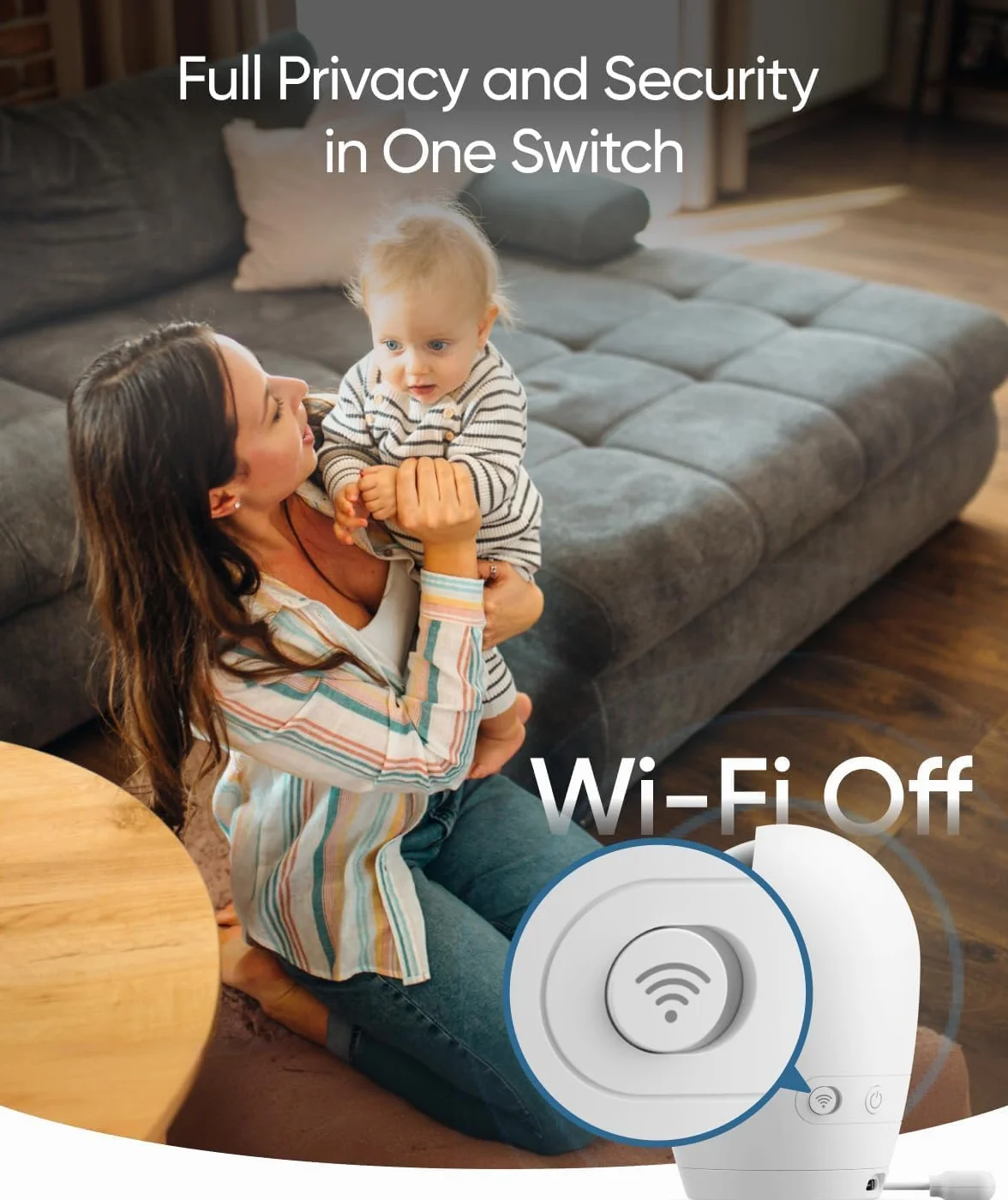 eufy Security Babyphone E20, 2K HD, kamera z widzeniem nocnym, ANR, inteligentne alarmy