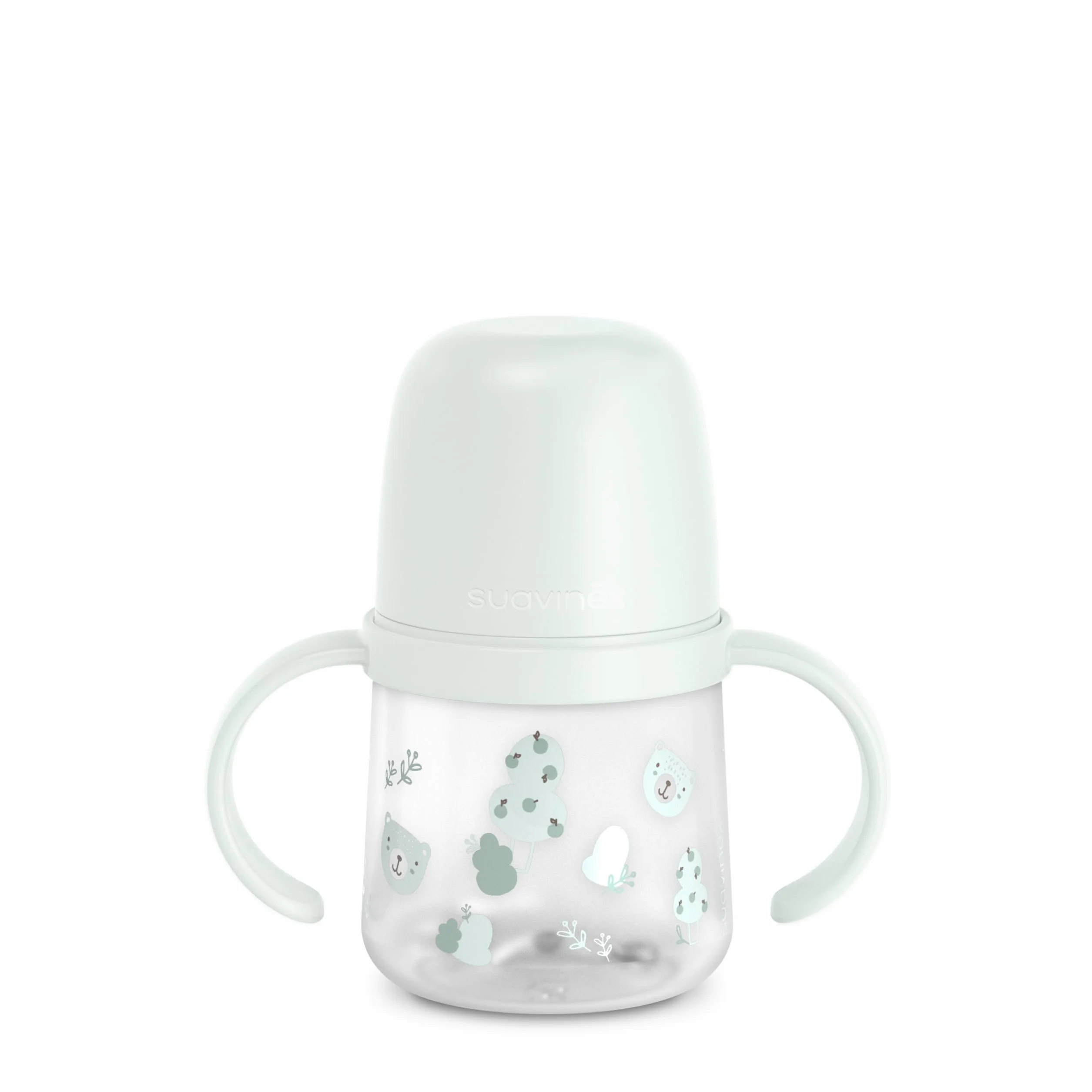 Bicchiere di Apprendimento Suavinex per Neonati+6 Mesi 150 ml Beccuccio in Silicone Anticolica