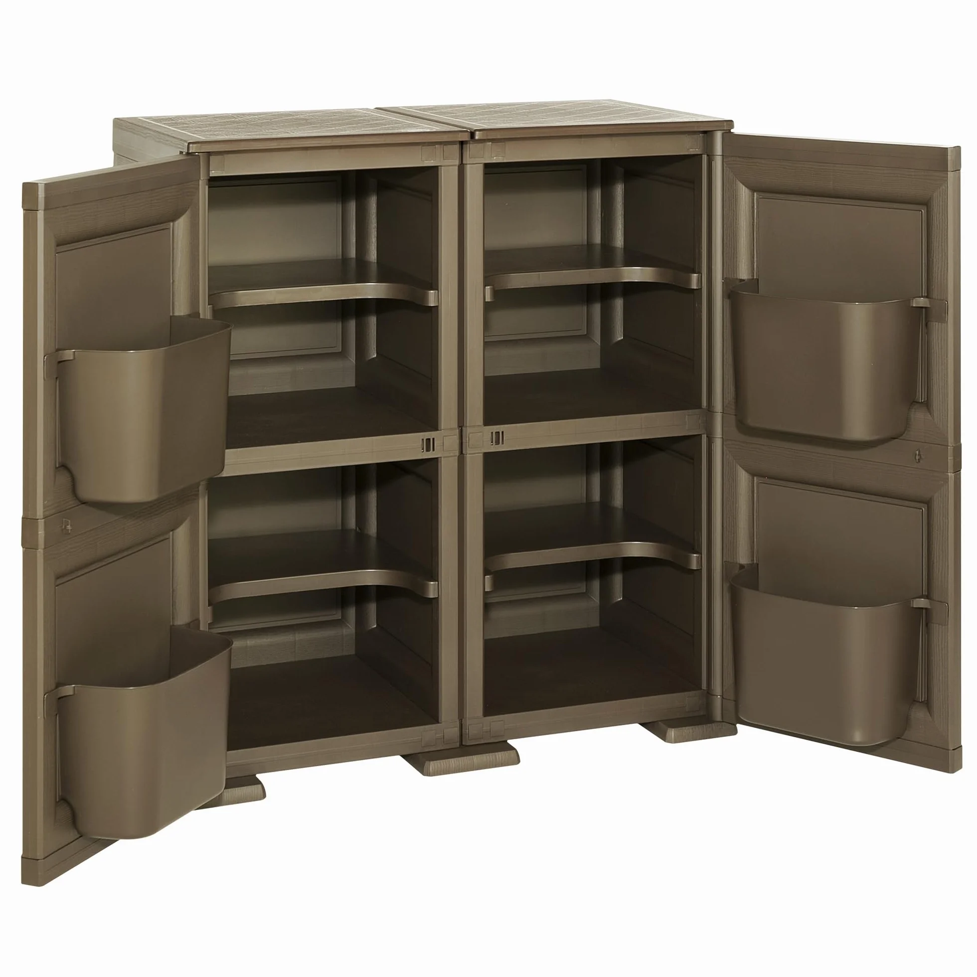Tontarelli S.p.A. OMNIMODUS 2 Ante Mobile Contenitore 79x47x85.5 cm wengé