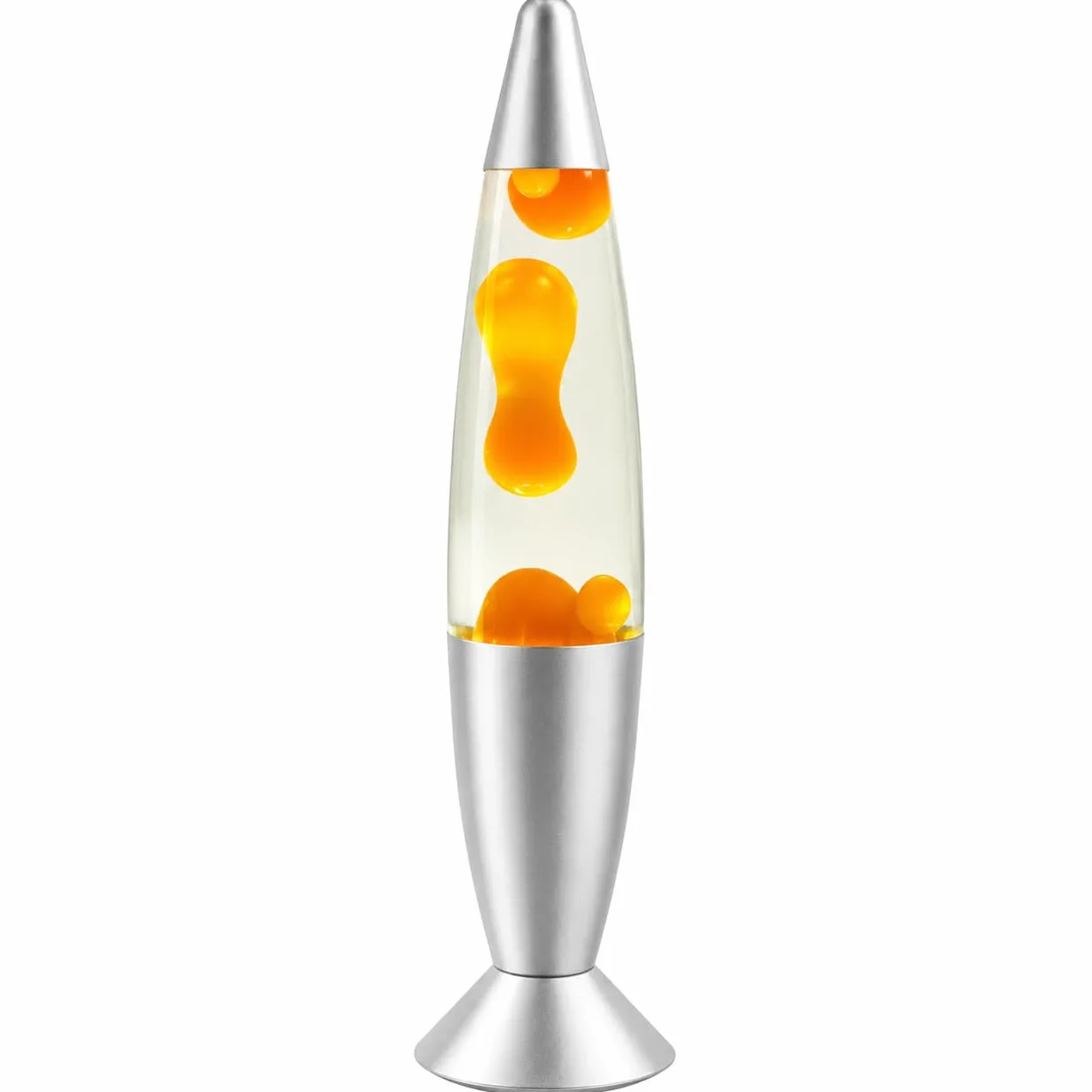 CELLUSTOP Lampada per lava - Lampada Magma - Lampada da Lava Blu – Lampada decorativa da Posare – 2 lampadine R39 incluse – Vetro robusto e alluminio – Interruttore – 25 Watt – 34 cm – Blu