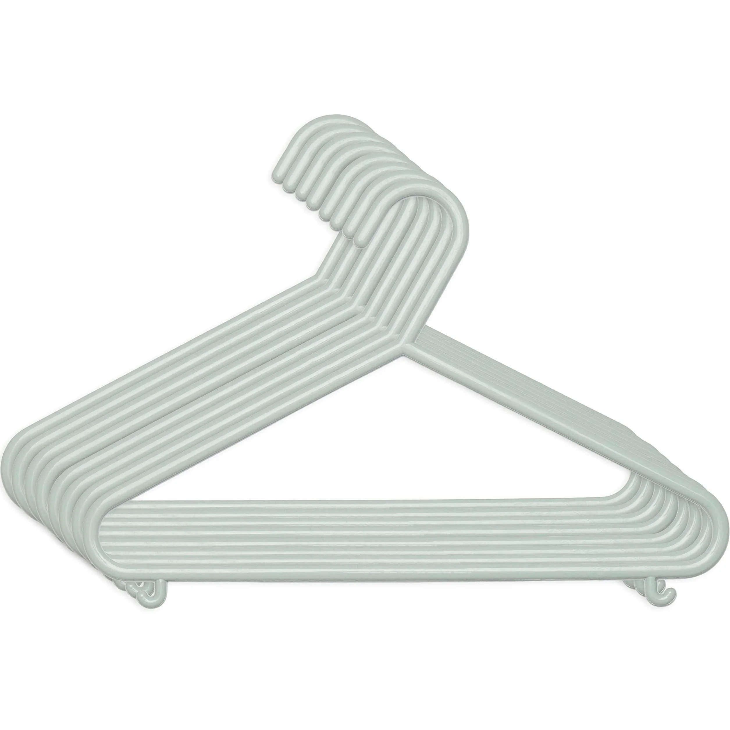 Bieco Grucce appendiabiti per bambini 8 pezzi colore menta 30 cm plastica