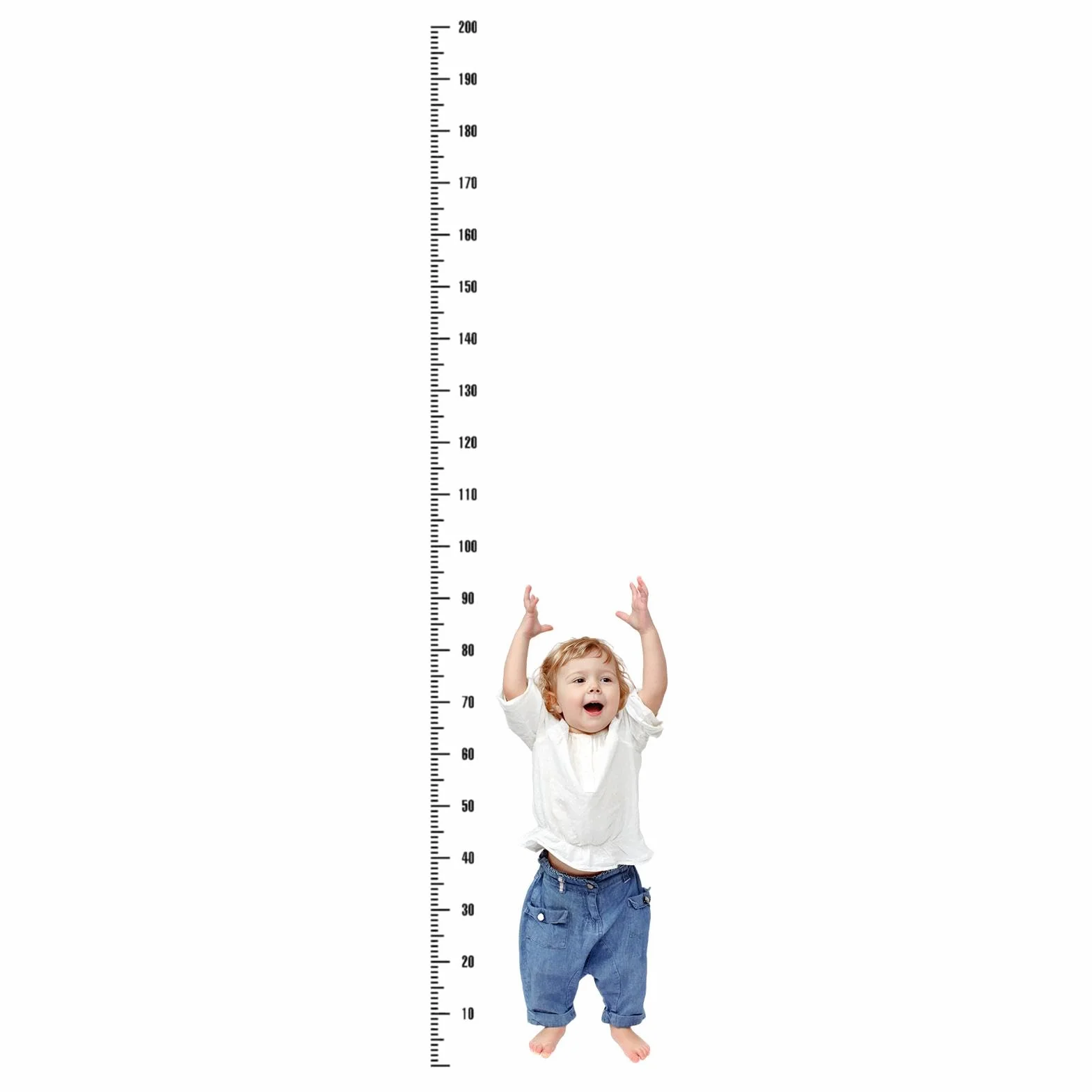 Adesivi murali per bambini altezza misurazione decorazione parete