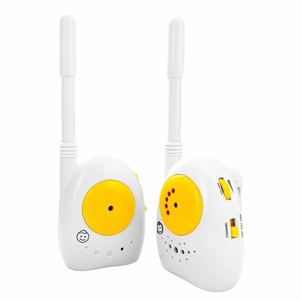 Audio Baby Monitor Fili Sorveglianza Bambino Lunga Distanza Suono Cristallino Indicatori Luminosi
