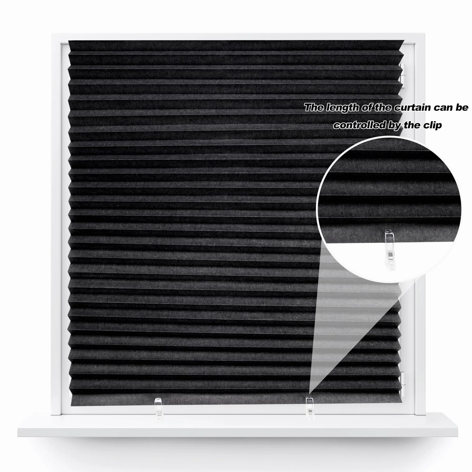 Zuimei Tende Oscuranti Temporanee 180x90 cm Adesive per Camera da Letto