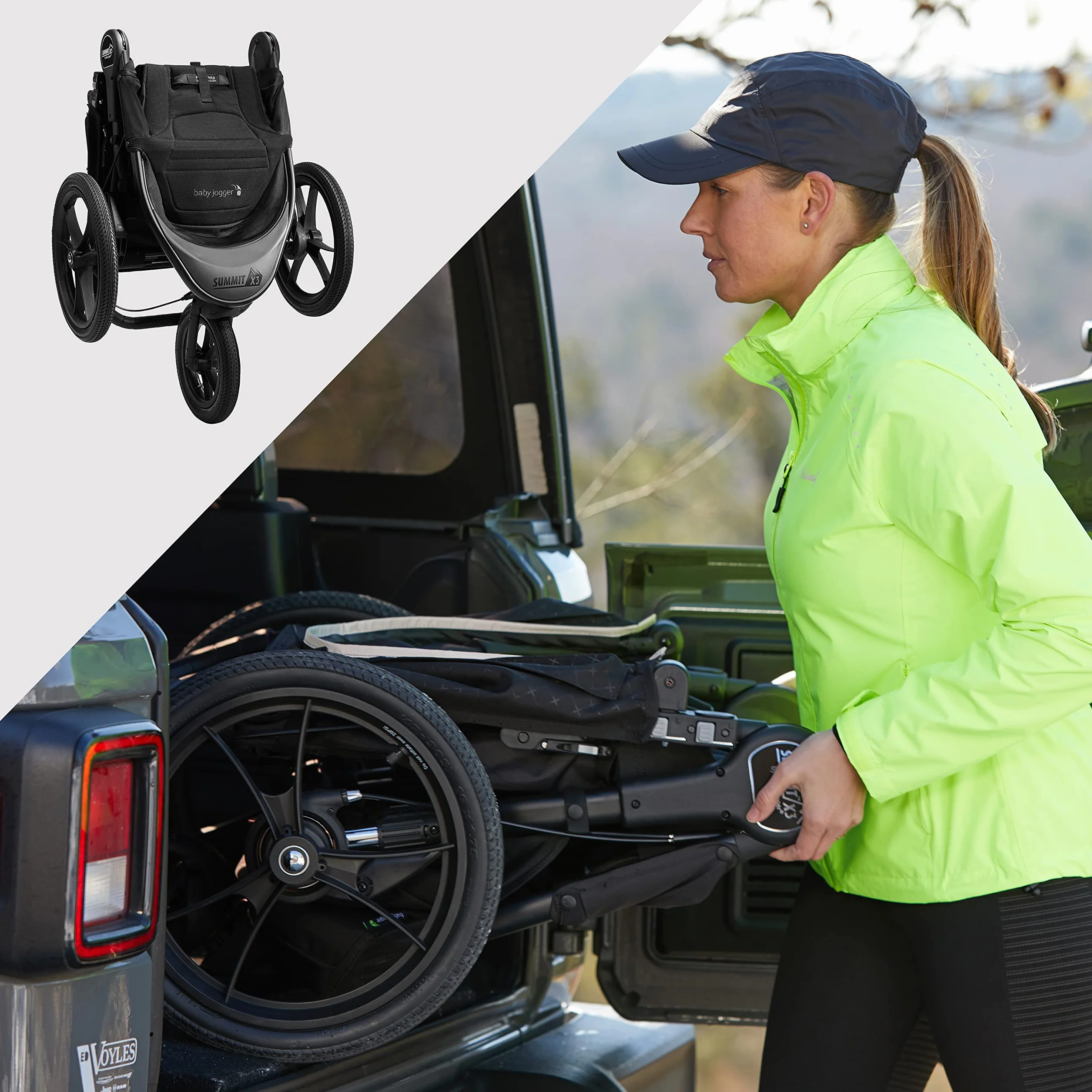 BABY JOGGER Summit X3 Passeggino Midnight Black