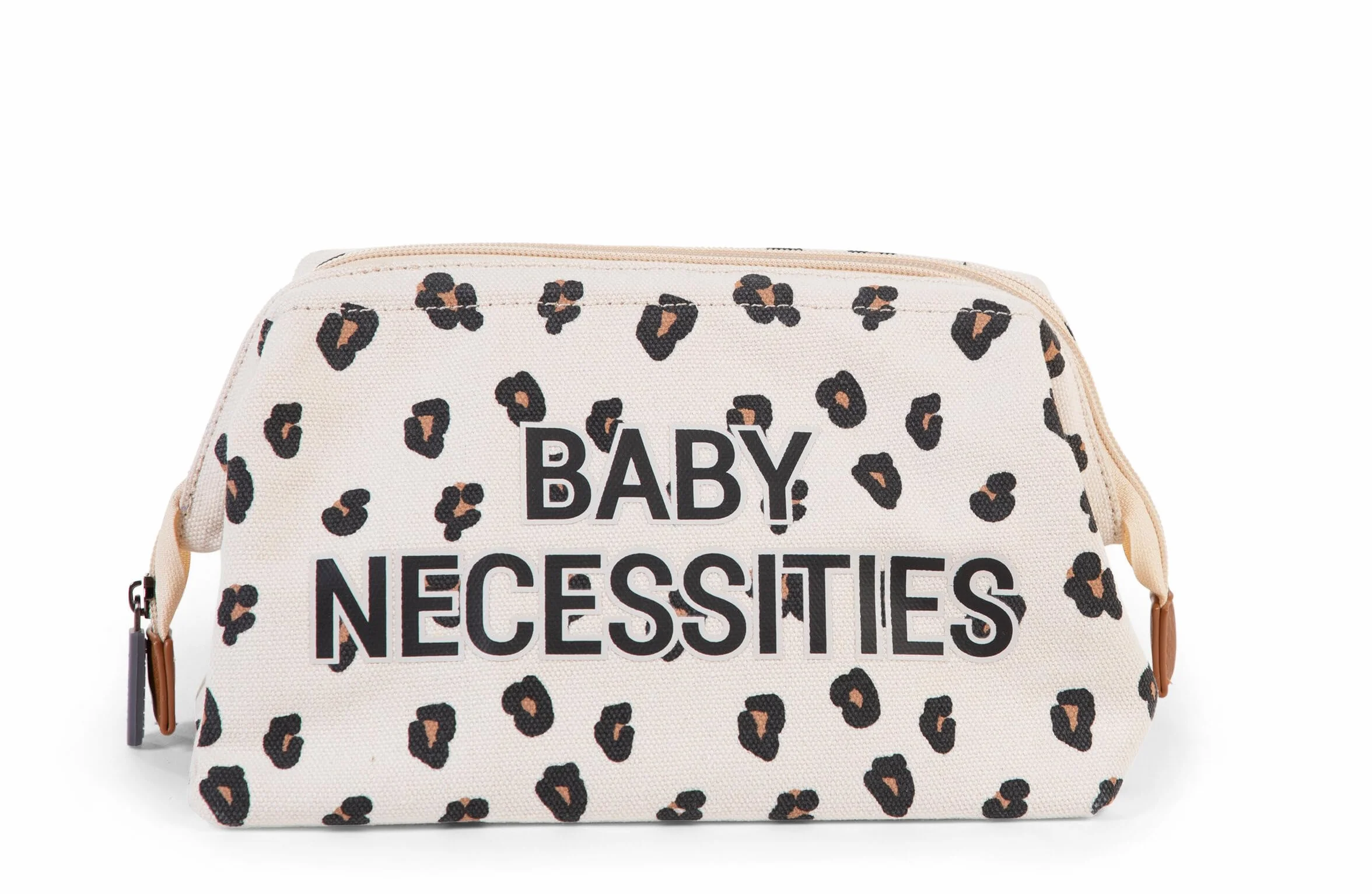 CHILDHOME Astuccio da toilette per neonato/bambino idrorepellente chiusura lampo leopardo