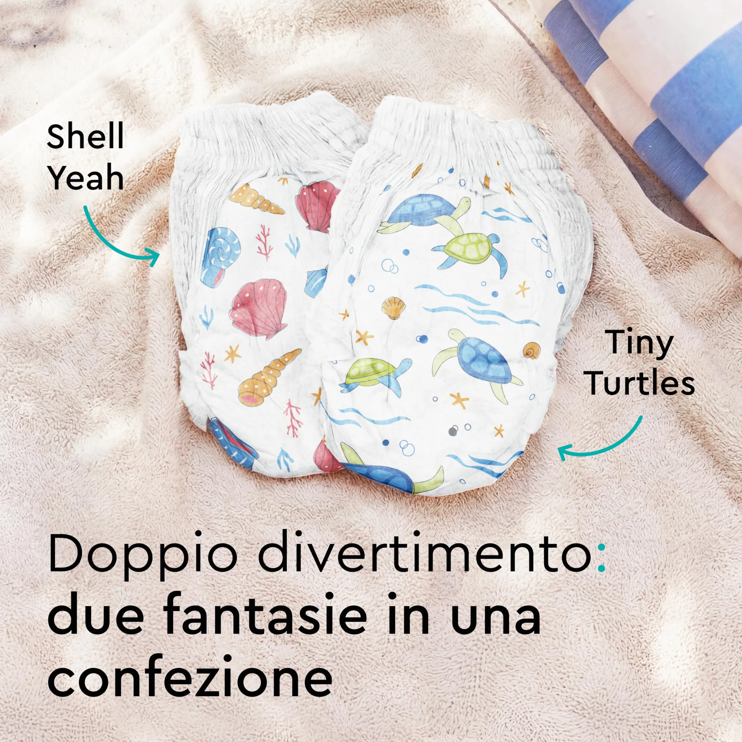 LILLYDOO Pannolini costumino monouso taglia S 6+ kg 20 sztuk