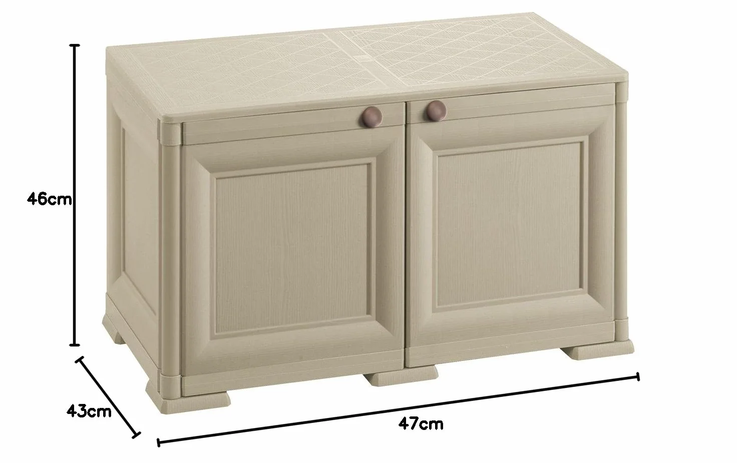 Tontarelli S.p.A. Armadio 1 MODULO 79x43x46 cm