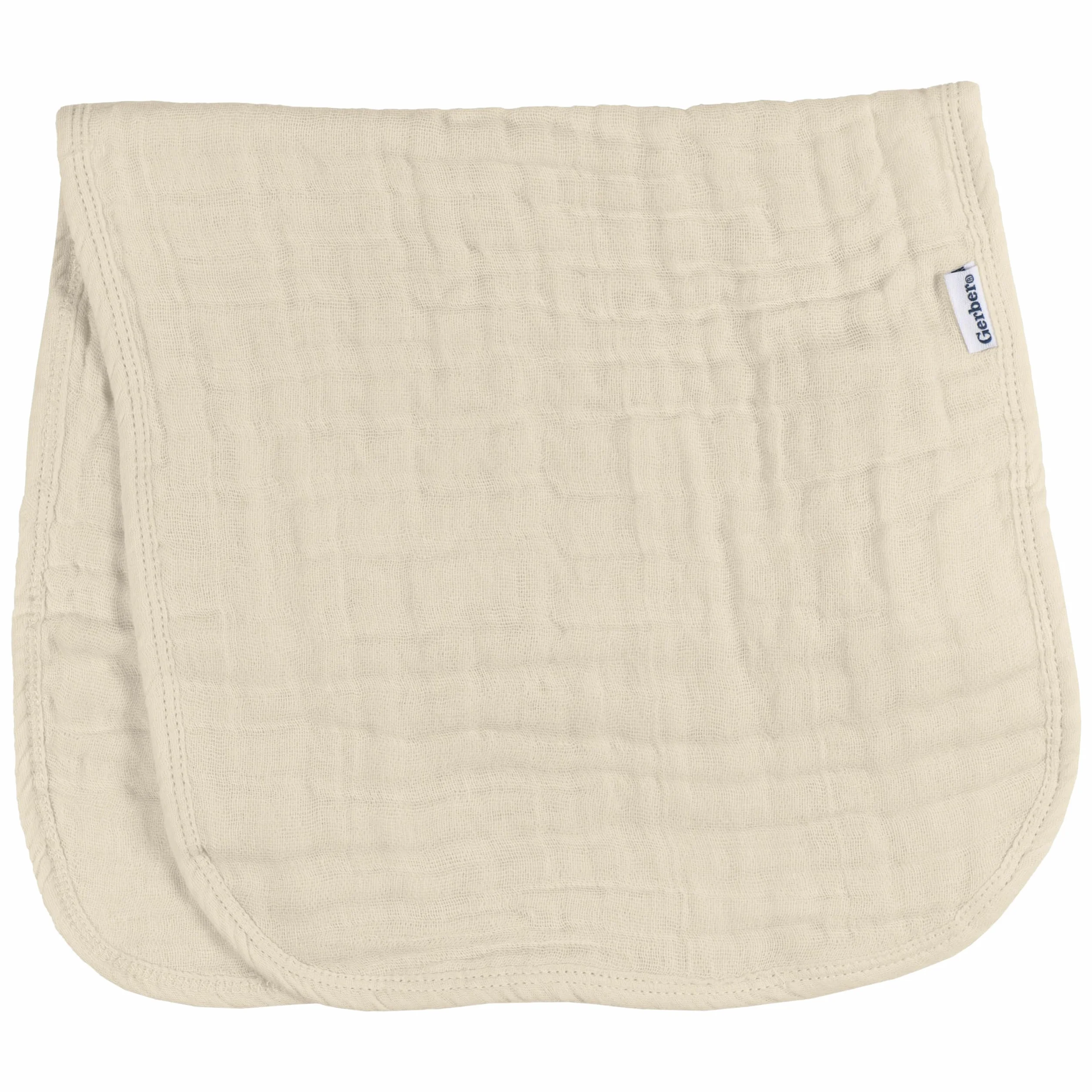 Gerber Baby panni antirigurgito in mussola confezione da 6 multi marroni taglia grande 20" x 10"