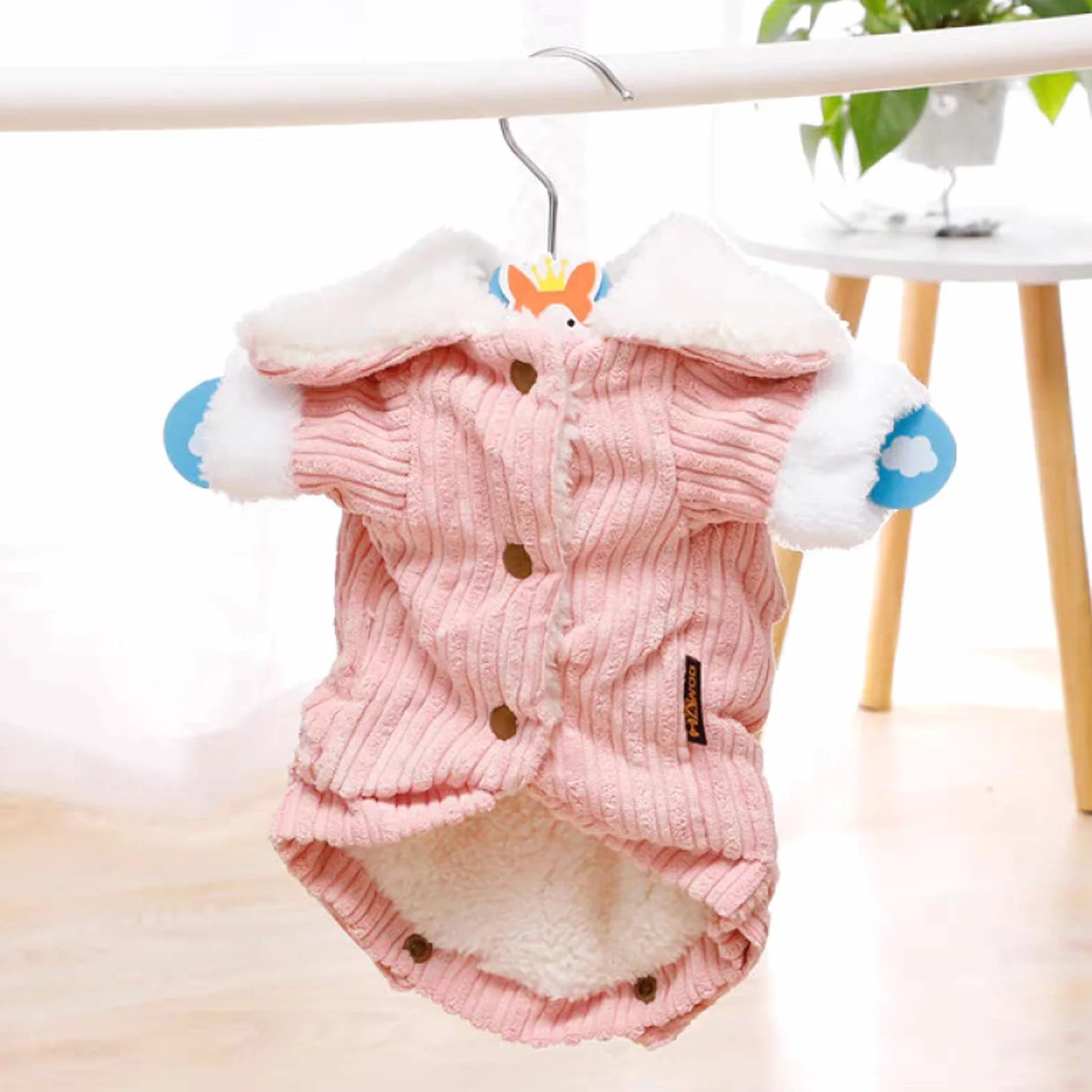 Appendiabiti in legno per bambini multicolore con motivo animale antiscivolo 28x16 cm 6 pezzi