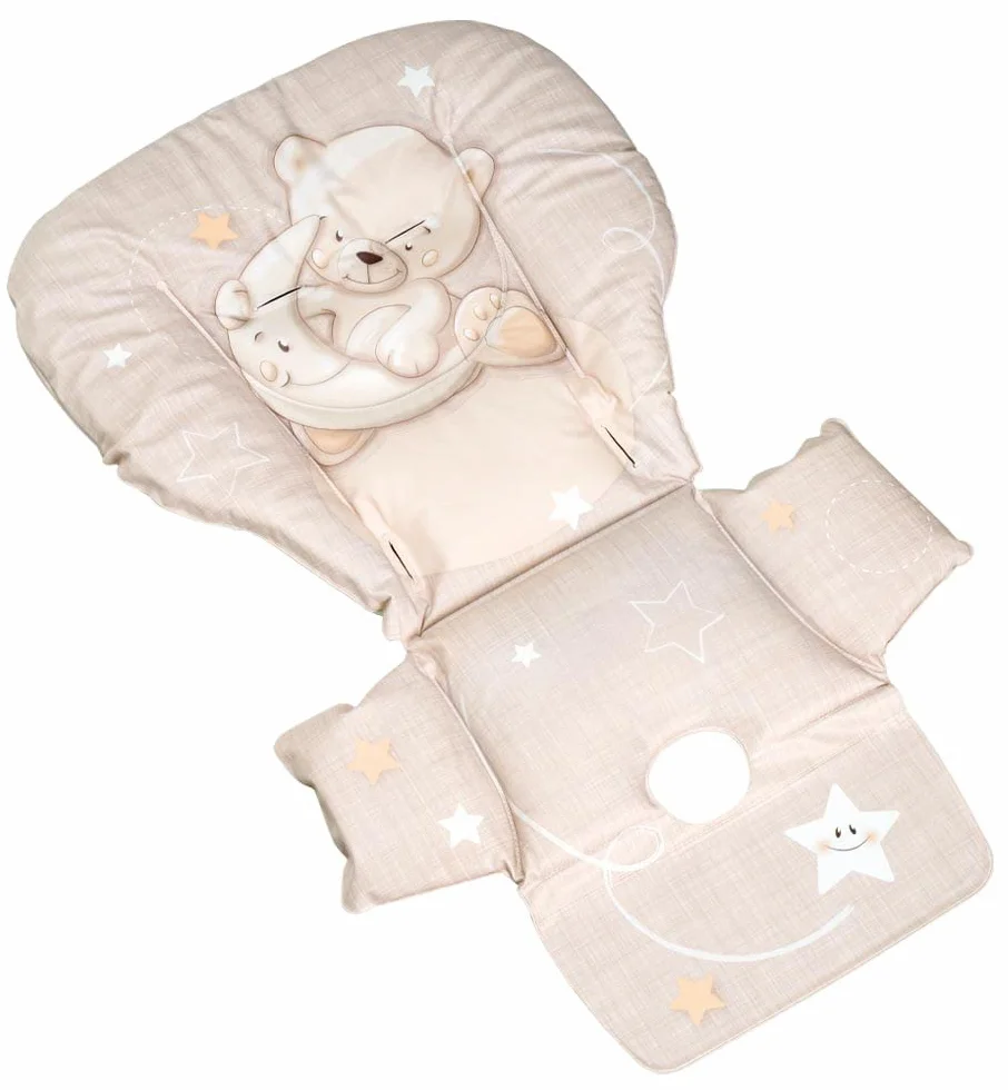 CAM Il Mondo del Bambino ORSO LUNA Soffice imbottitura per seggiolone made in Italy