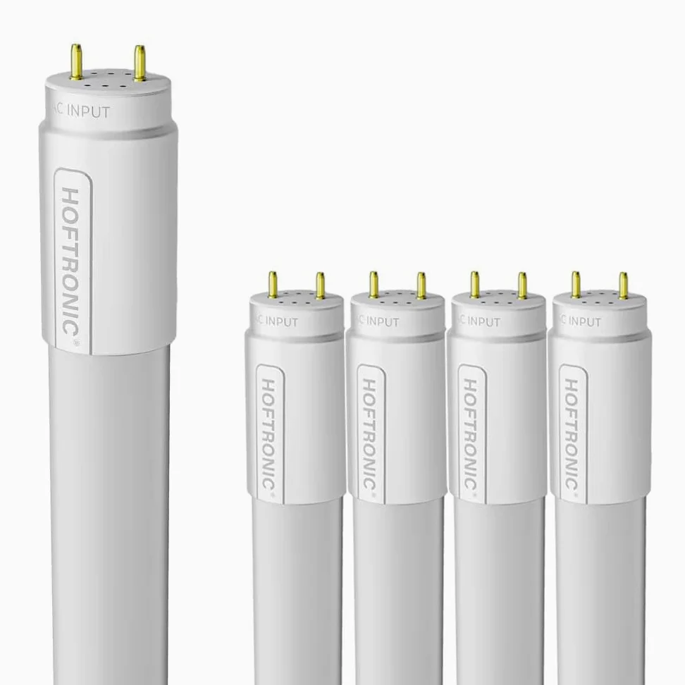 HOFTRONIC - Set di 5 tubi LED da 120 cm - 12,5 Watt 2000 lumen (160/mW) - T8 G13 Raccordo - 3000 K bianco caldo (830) - LED fluorescente senza sfarfallio - Tubo Neon