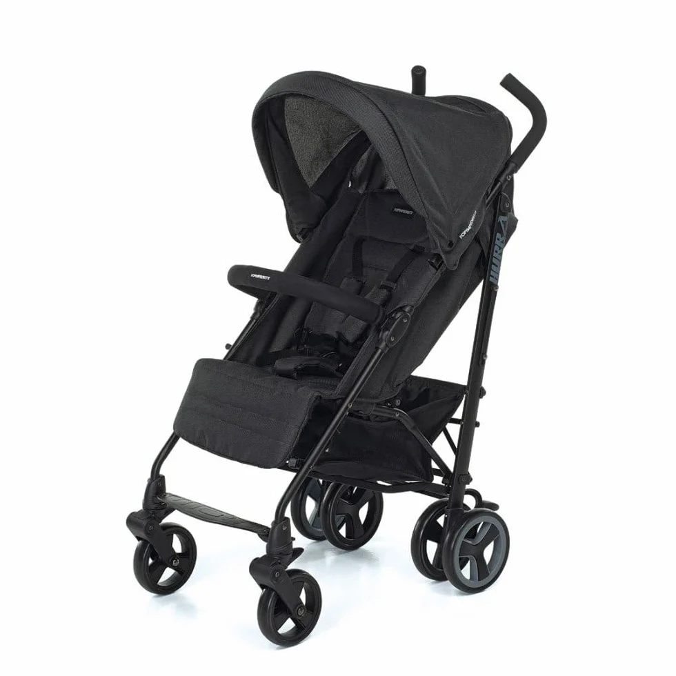 Foppapedretti Passeggino Compatto Hurrà 0-15 kg Nero Melange