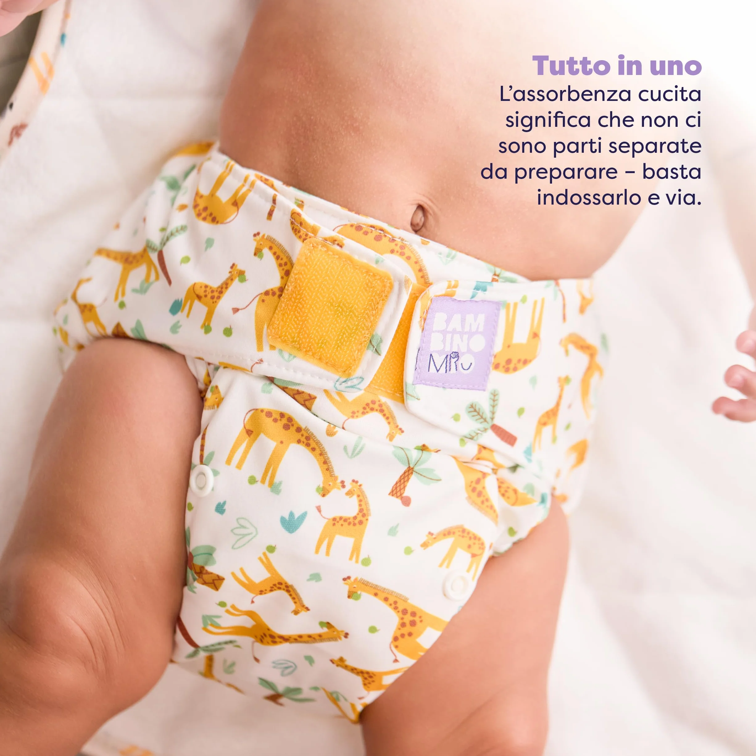 Bambino Mio Miosolo Classic Pannolino Lavabile Tutto-In-Uno STORIE LUNGHE Ecologico