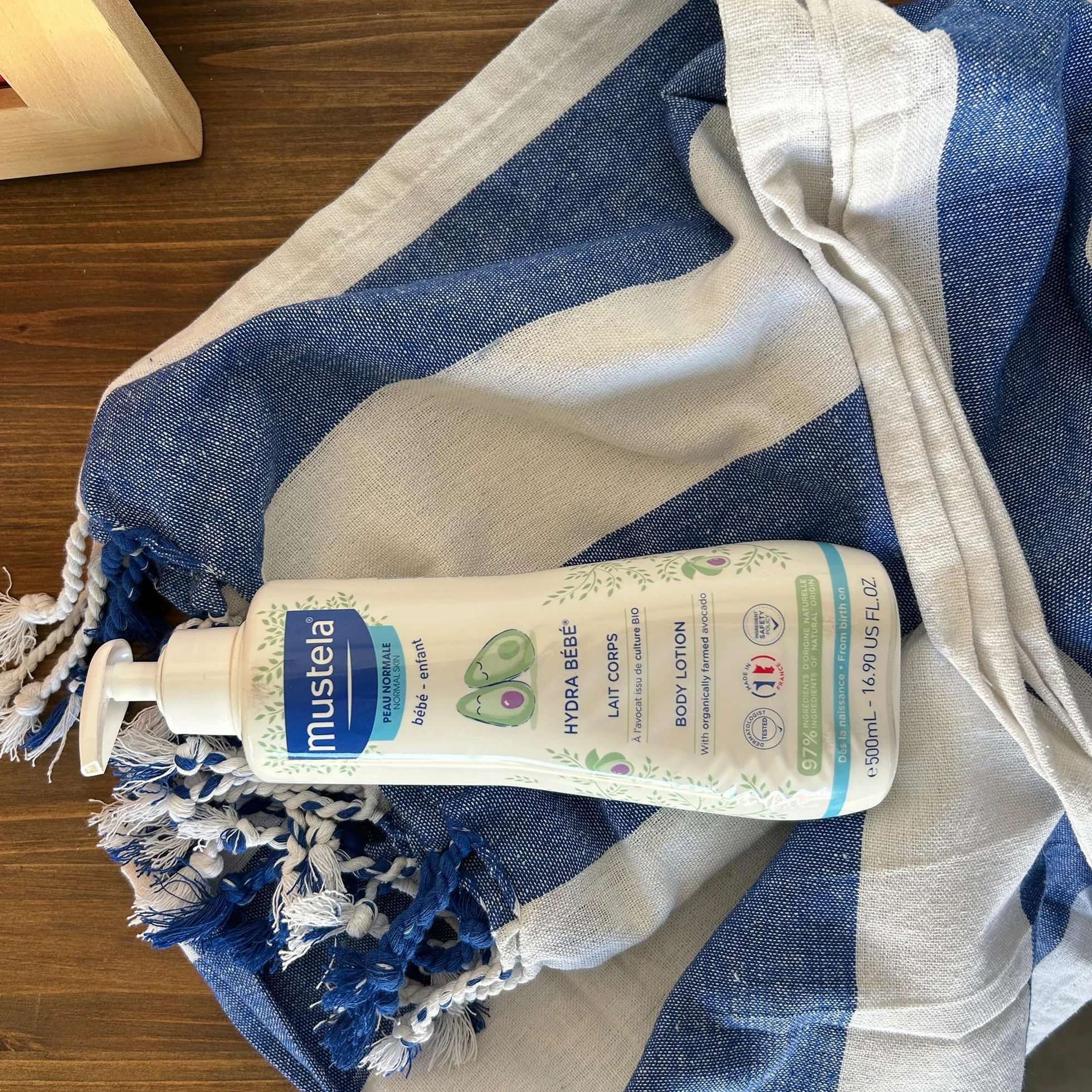 Mustela Hydra Bebè Latte Idratante per il Corpo Pelle Normale 500ml