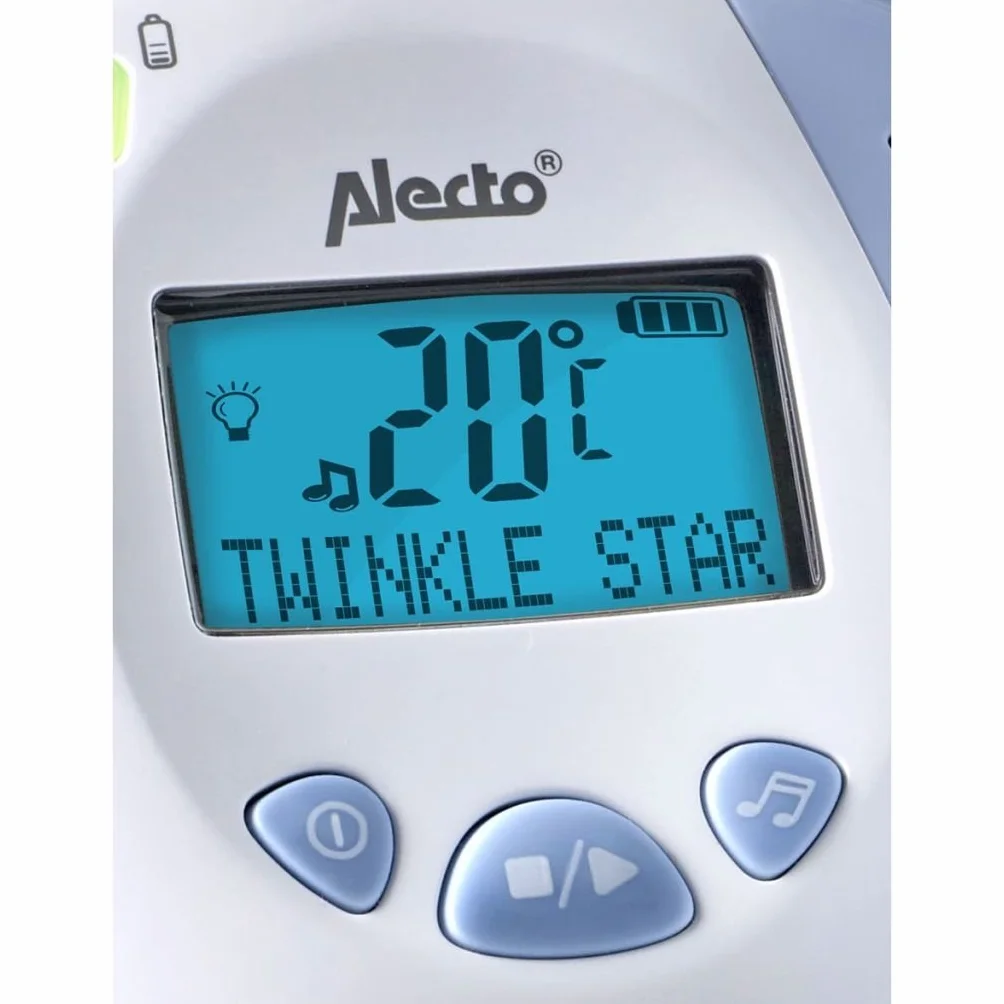 Alecto Bambino DBX-88 ECO DECT Baby Monitor Audio Babyphone con Connessione Sicura