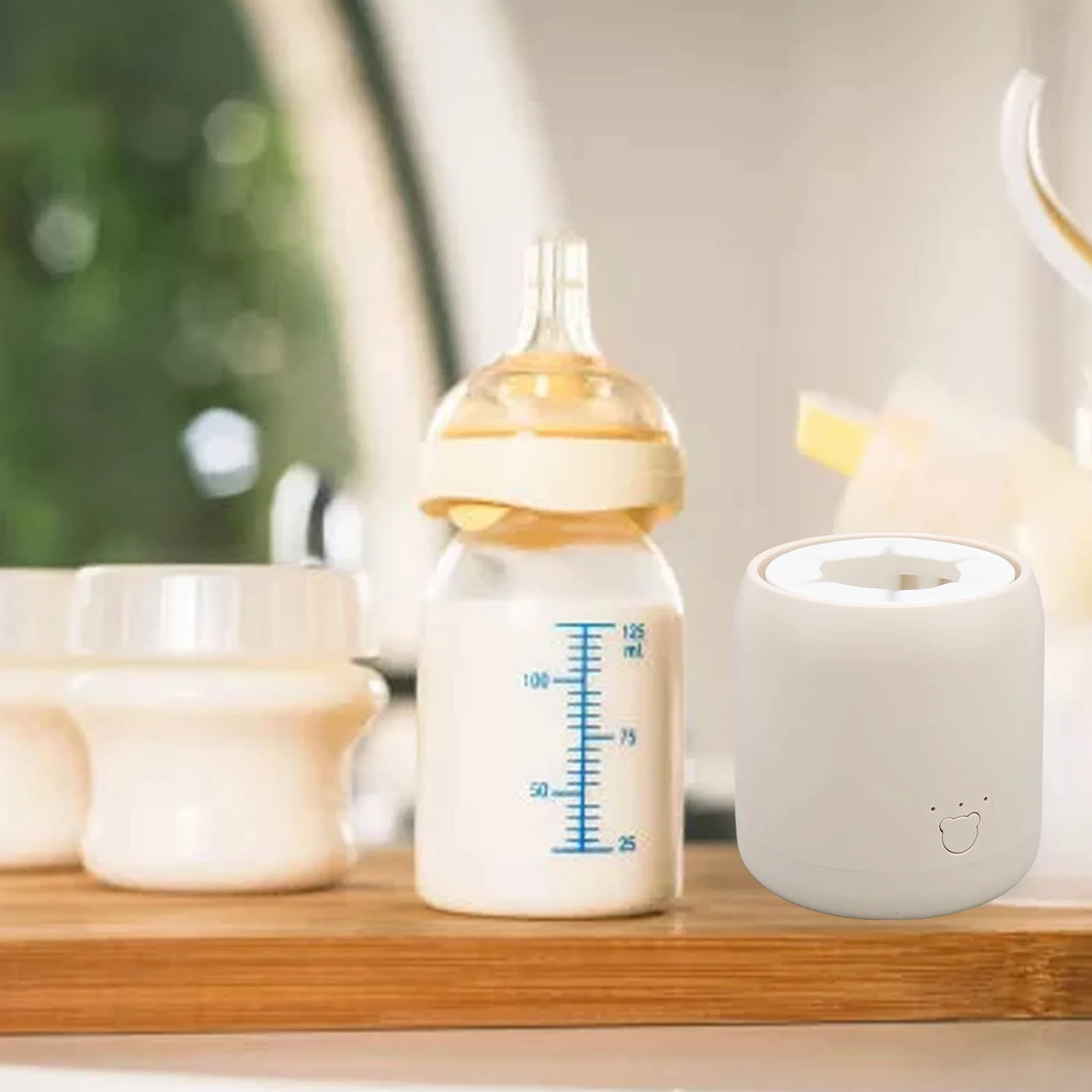 Frullatore portatile per bambini Scaldaconcini automatico ricarica USB silenzioso