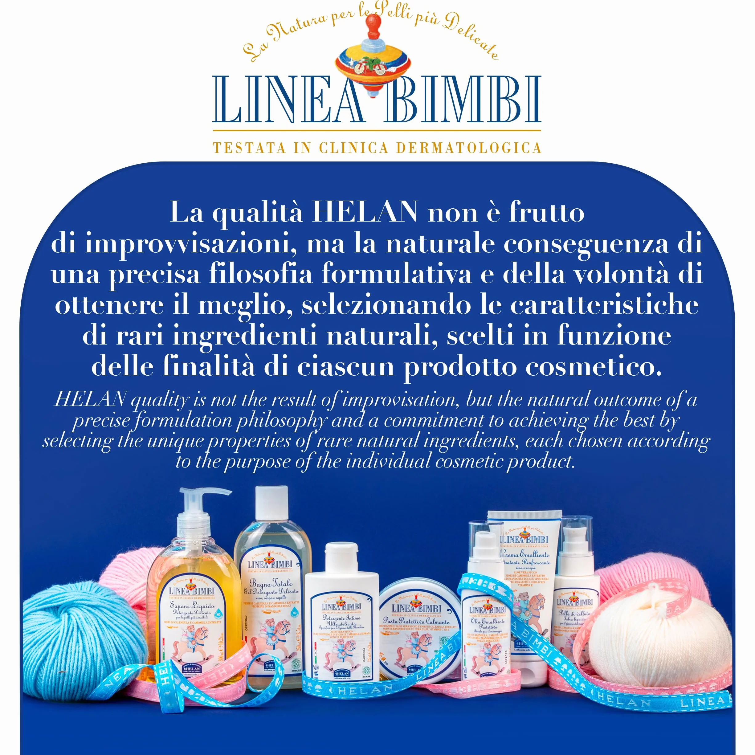 Helan Linea Bimbi Bio Crema Emolliente Idratante Viso e Corpo 100ml Made in Italy
