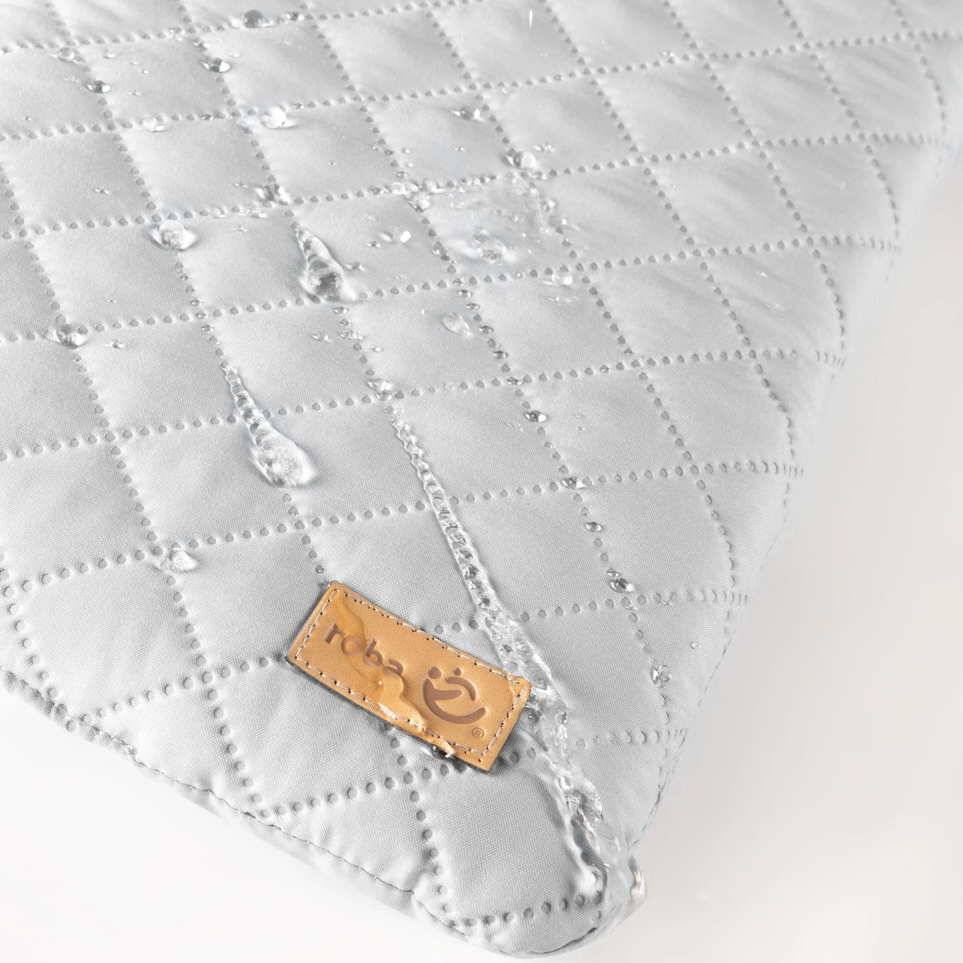 roba Fasciatoio Style Salvaspazio z Materassino Grigio Idrorepellente, Legno Bianco
