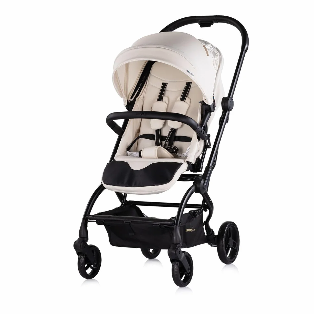 Chipolino Revolut carrozzina passeggino girevole 360 gradi pneumatici EVA