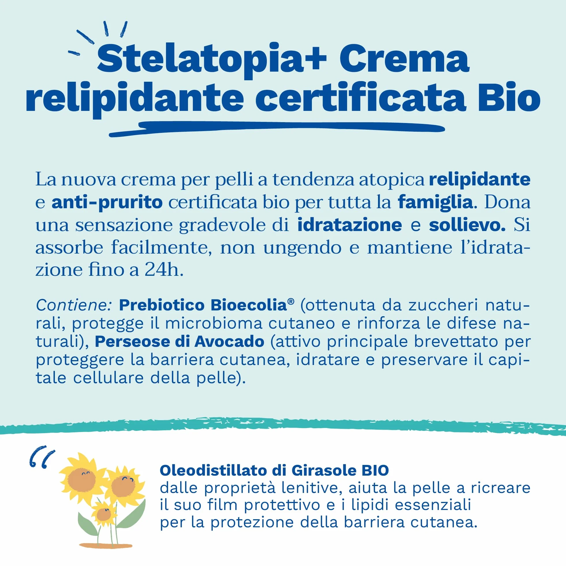 Mustela Stelatopia Crema BIO Relipidante Anti-Prurito Viso e Corpo 300ml Pelle Estrema Secchezza Dermatite Atopica 99% Ingredienti Origine Naturale