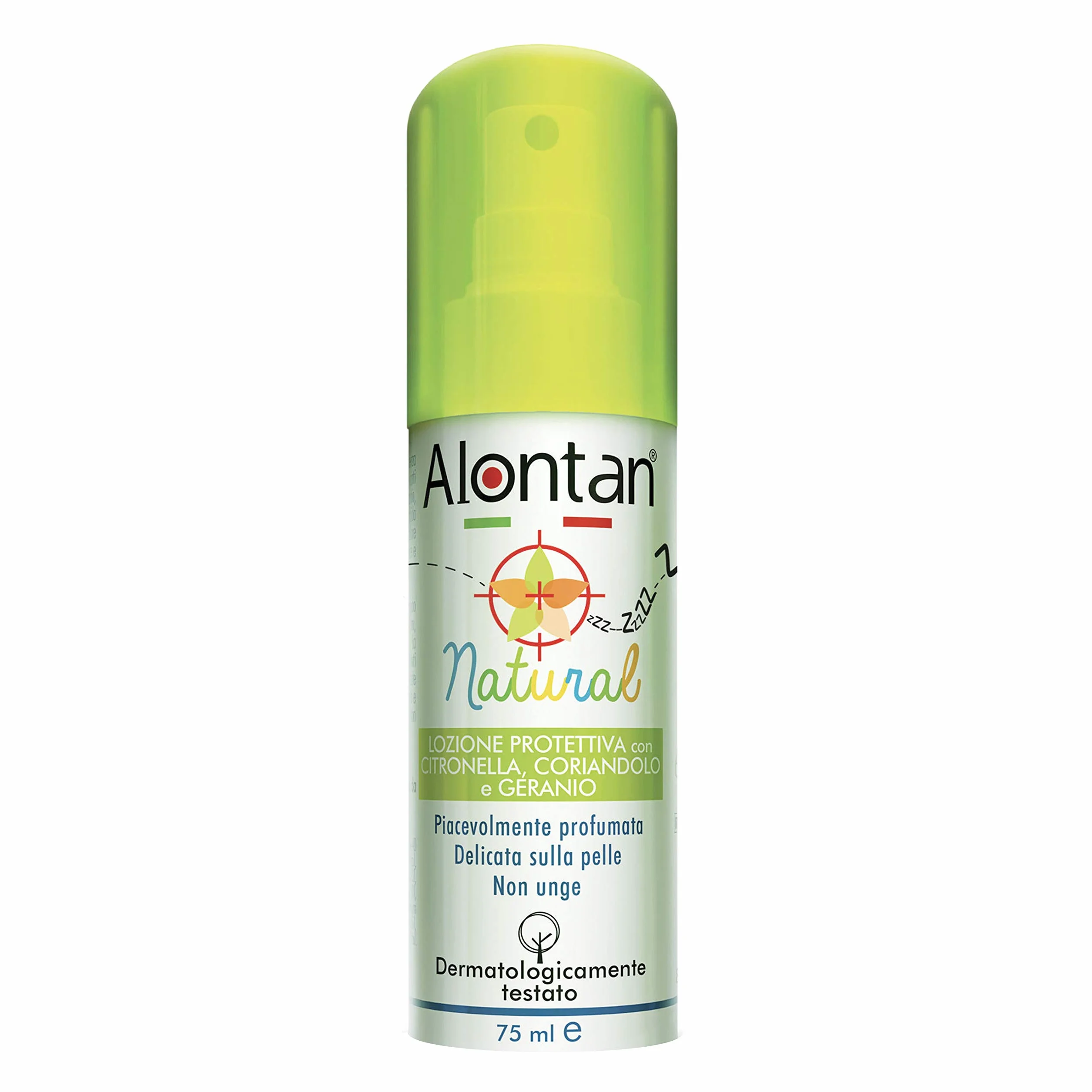 Alontan Natural Lozione Protettiva Con Citronella 75ml