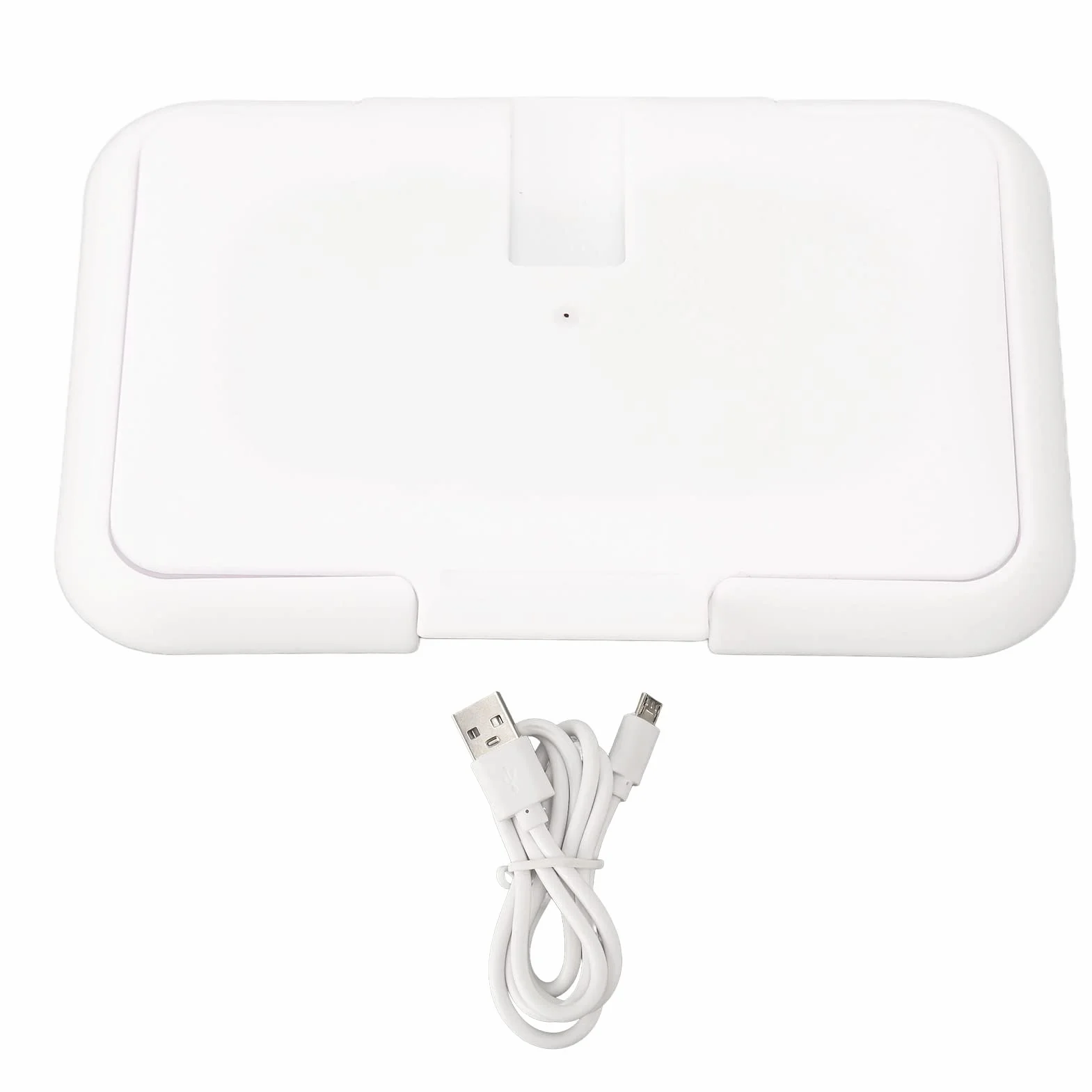 Scaldasalviette per Neonati con Riscaldamento Rapido, Dispenser Salviette Umidificate Ricaricabile USB, Leggero