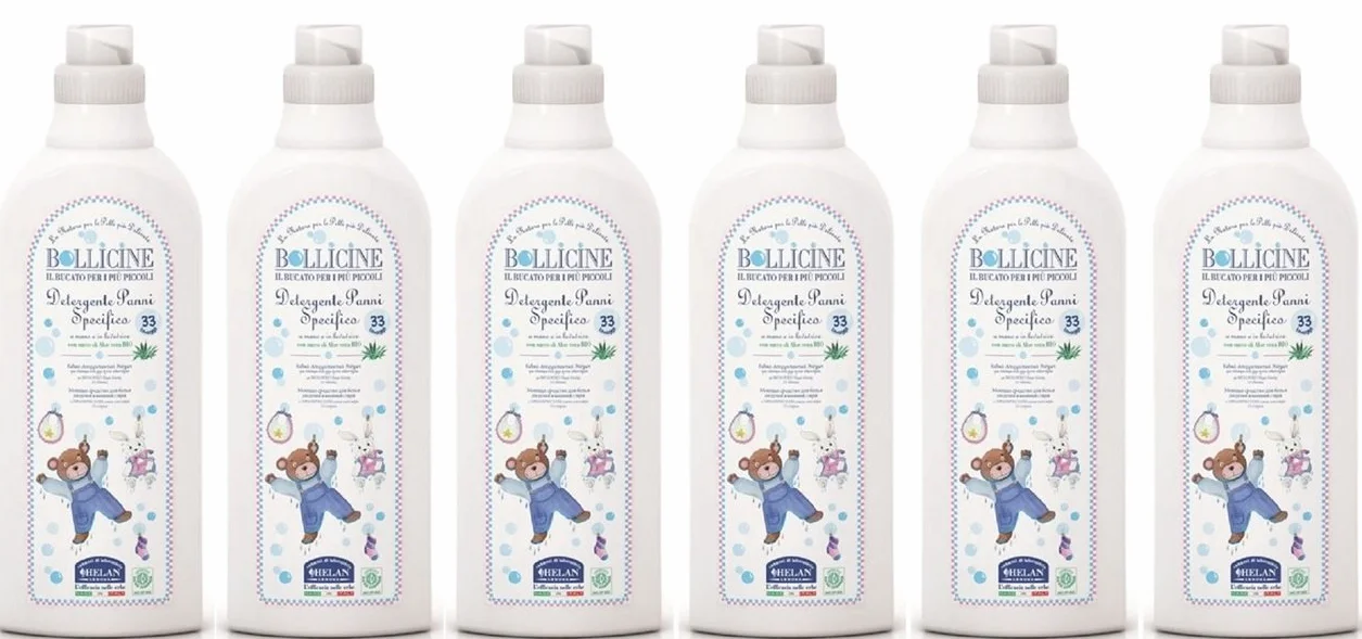 Eco Biologica Baby Bucato Liquido per Pelli Sensibili 1 Litro 33 Carichi