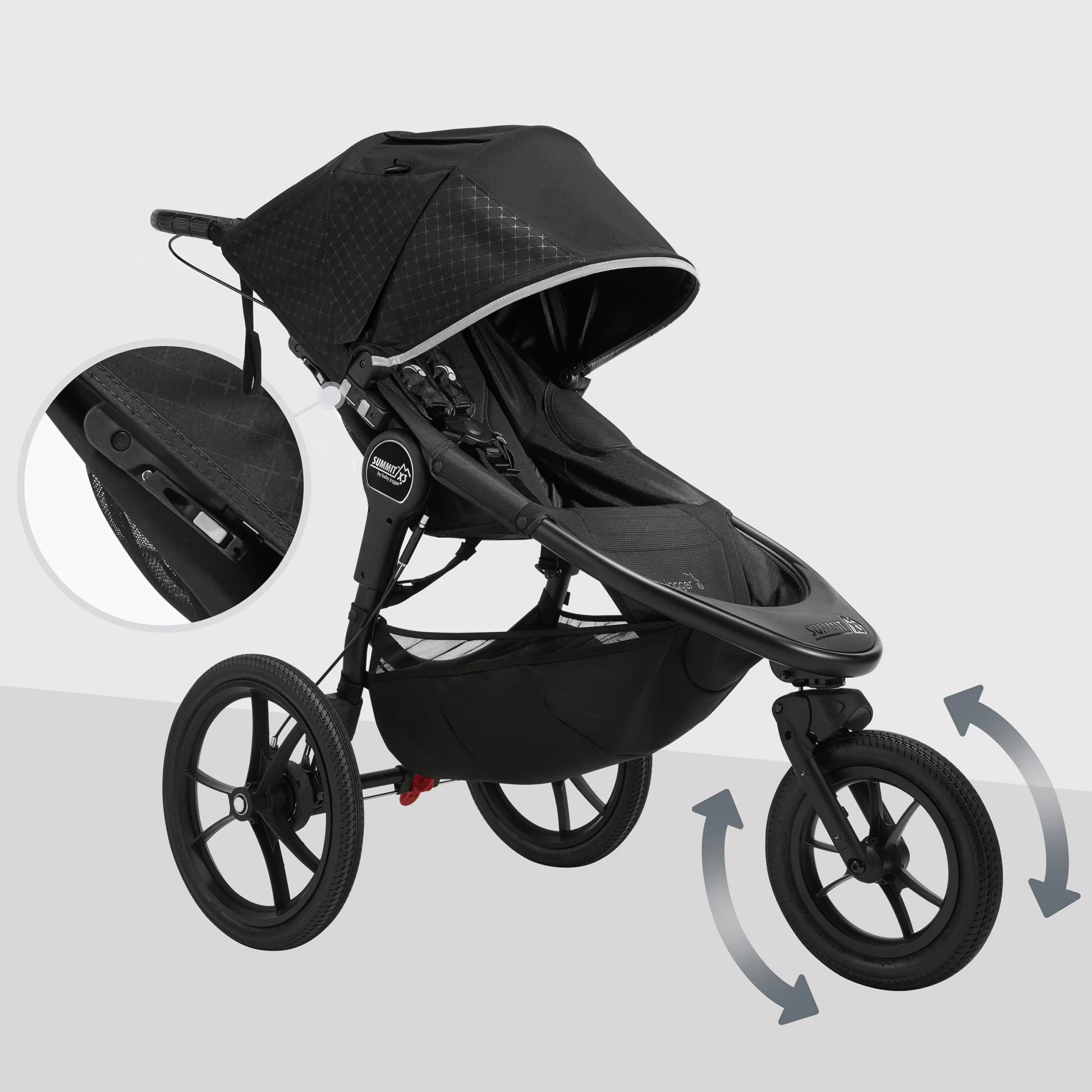 BABY JOGGER Summit X3 Passeggino Midnight Black