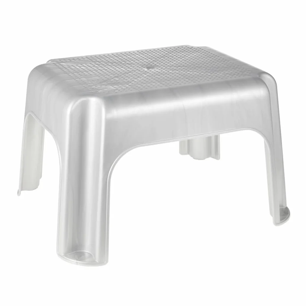 Keeper Scaletta antiscivolo plastica PP 36,5x30x24 cm srebrny
