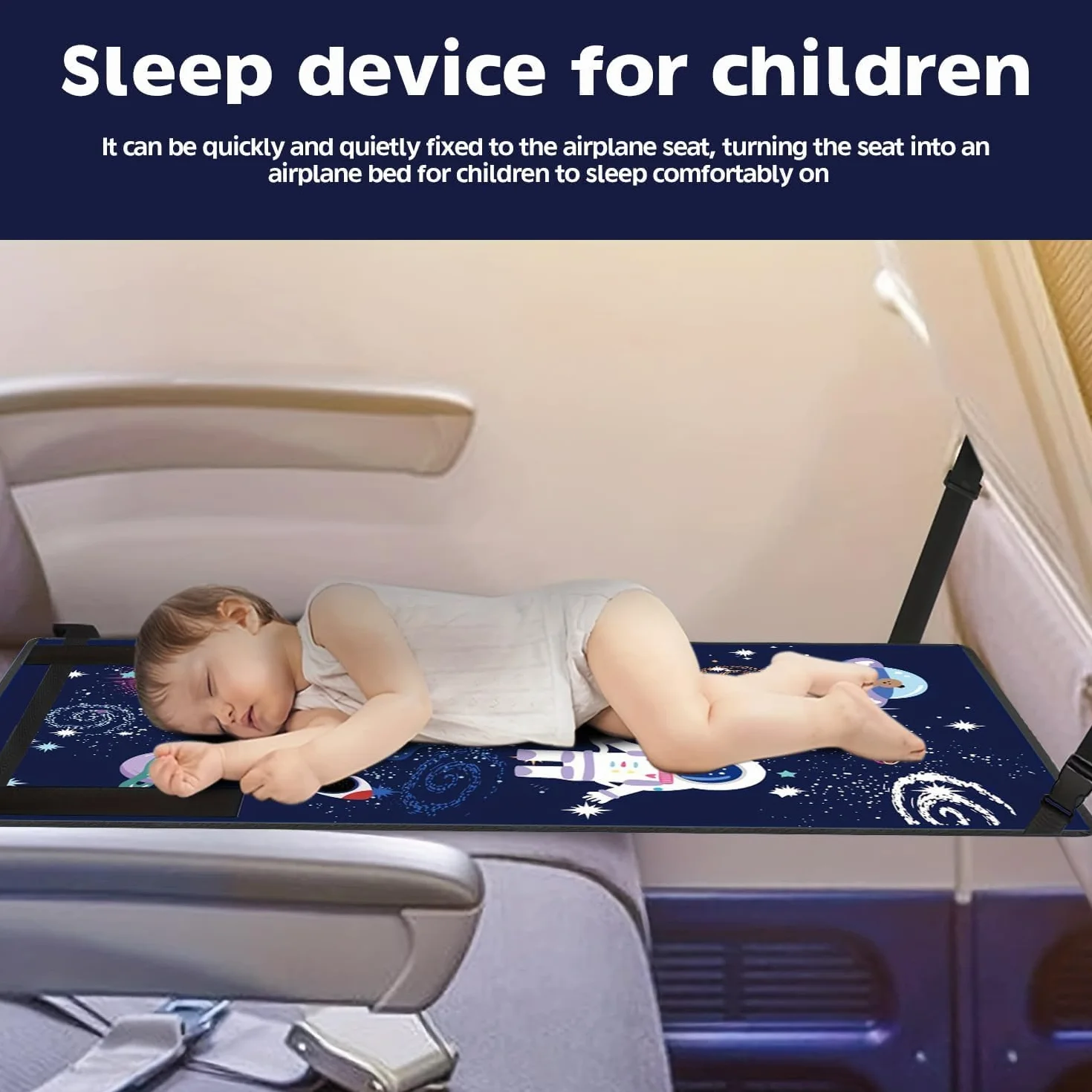 Poggiapiedi per Bambini da Viaggio per Aereo e Letto Portatile Amaca Comfort in Volo